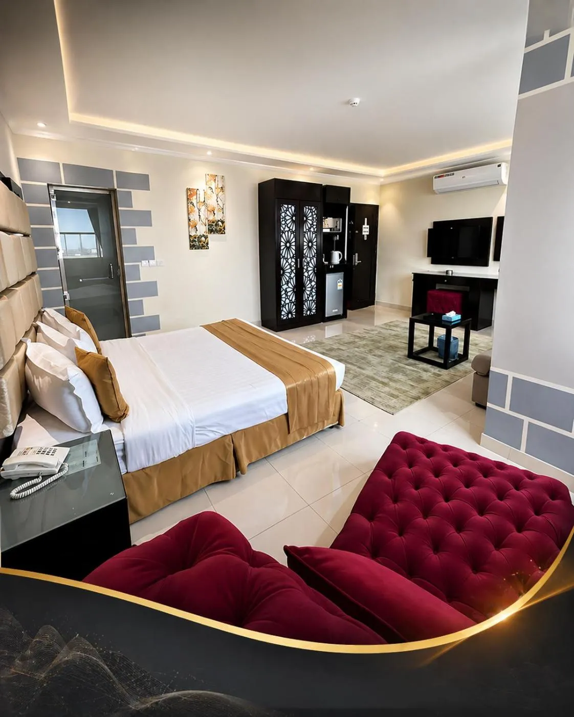 Bed in Al Lord Hotel