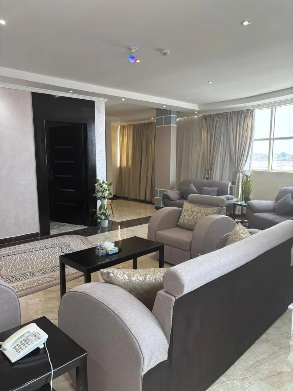 Seating area in Al Lord Hotel