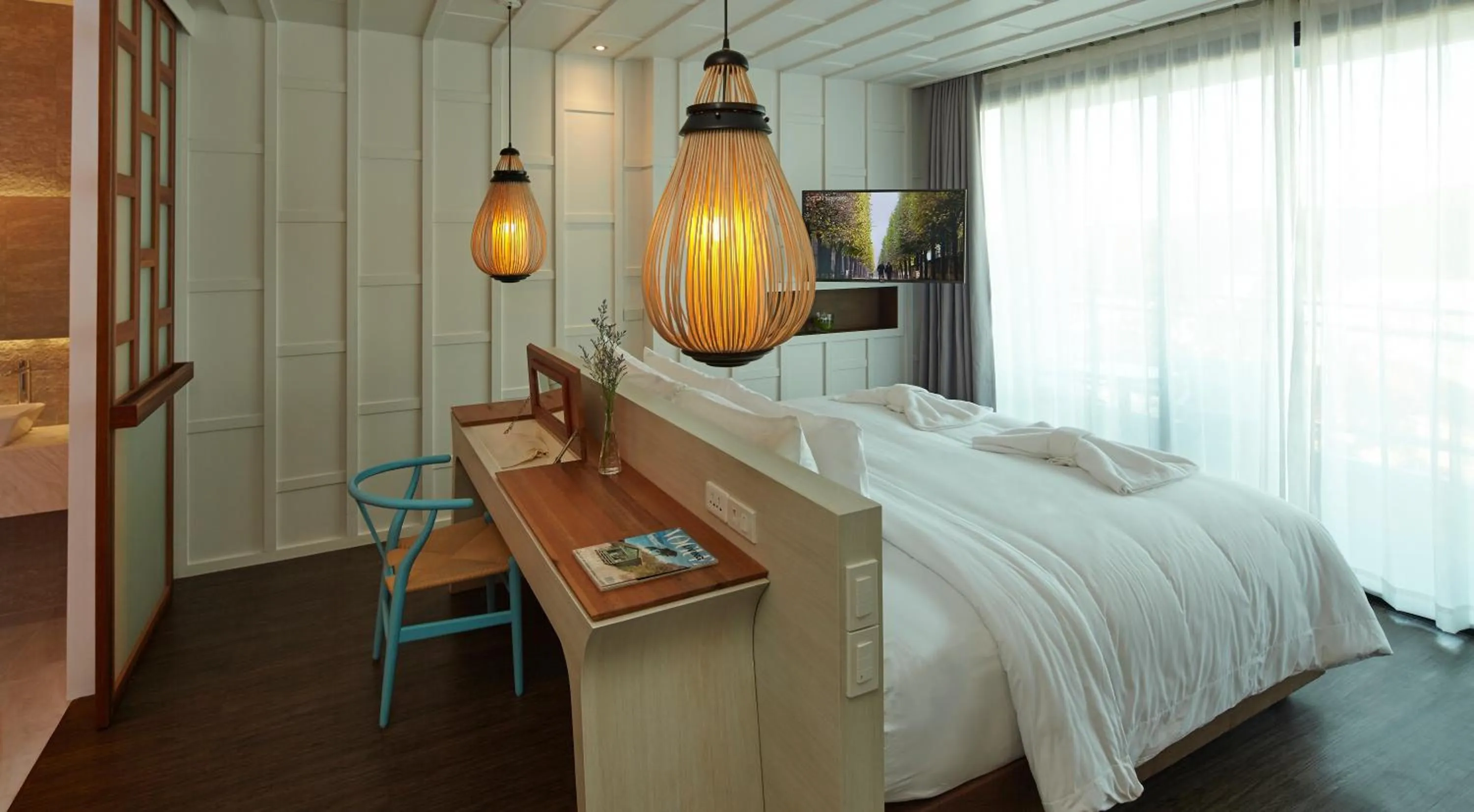 Seating area, Bed in Whale Hua Hin - SHA Plus