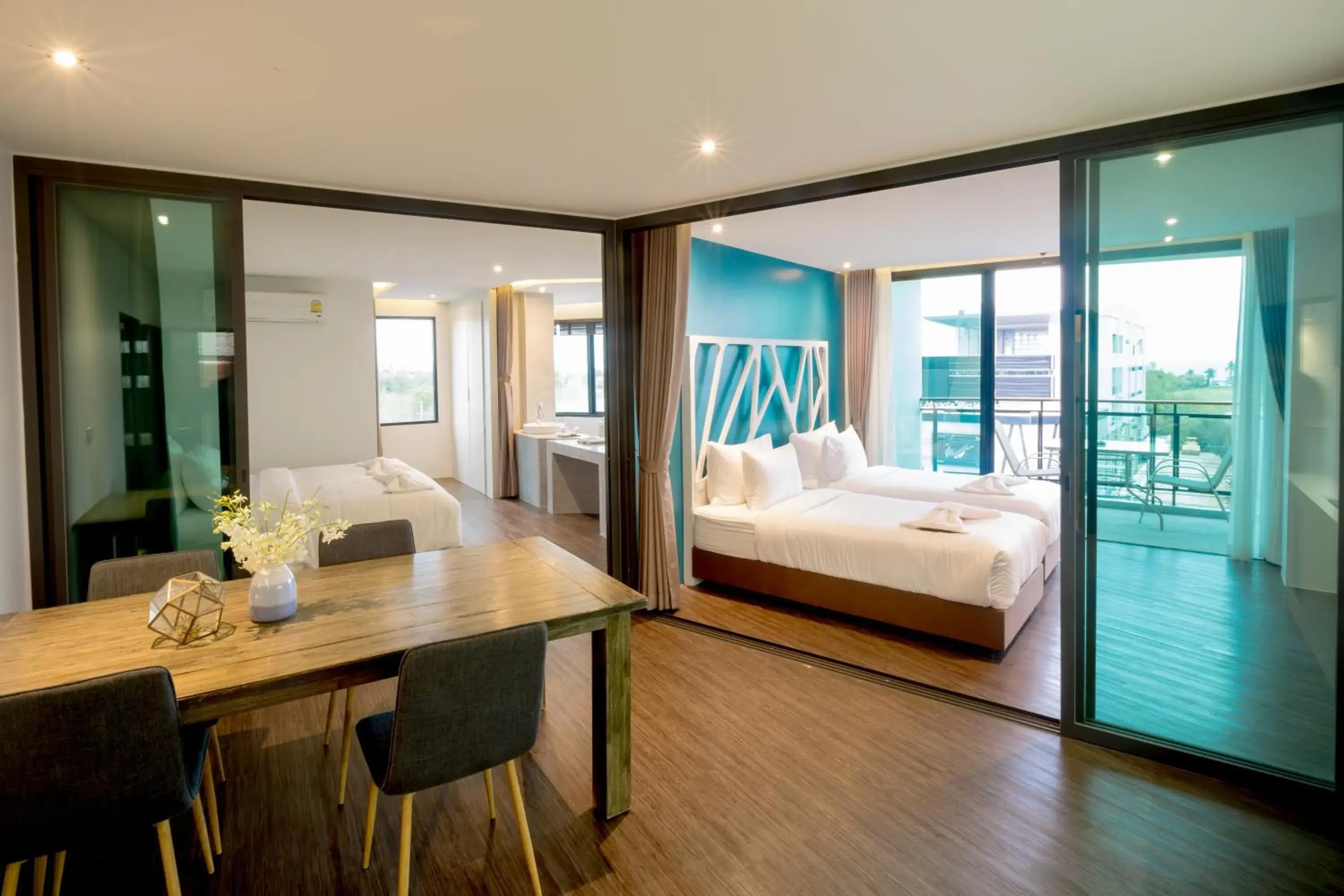 Photo of the whole room, Bed in Whale Hua Hin - SHA Plus Photo of the whole room, Bed in Whale Hua Hin - SHA Plus