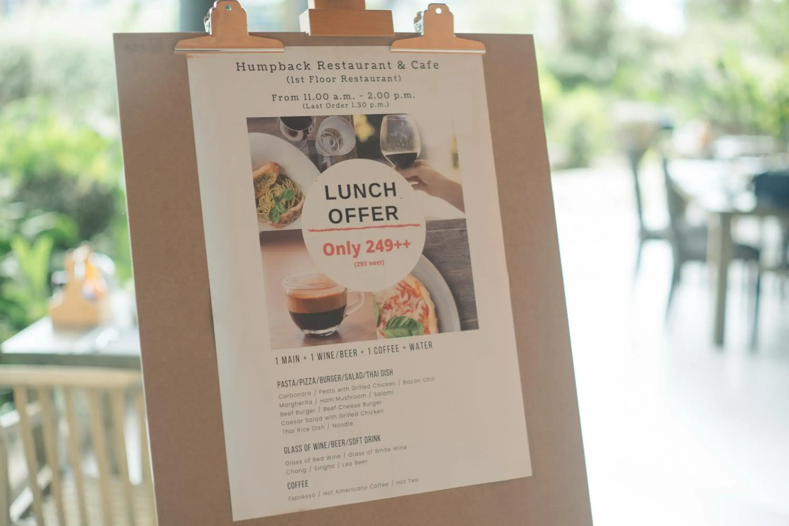 Restaurant/places to eat in Whale Hua Hin - SHA Plus Restaurant/places to eat in Whale Hua Hin - SHA Plus