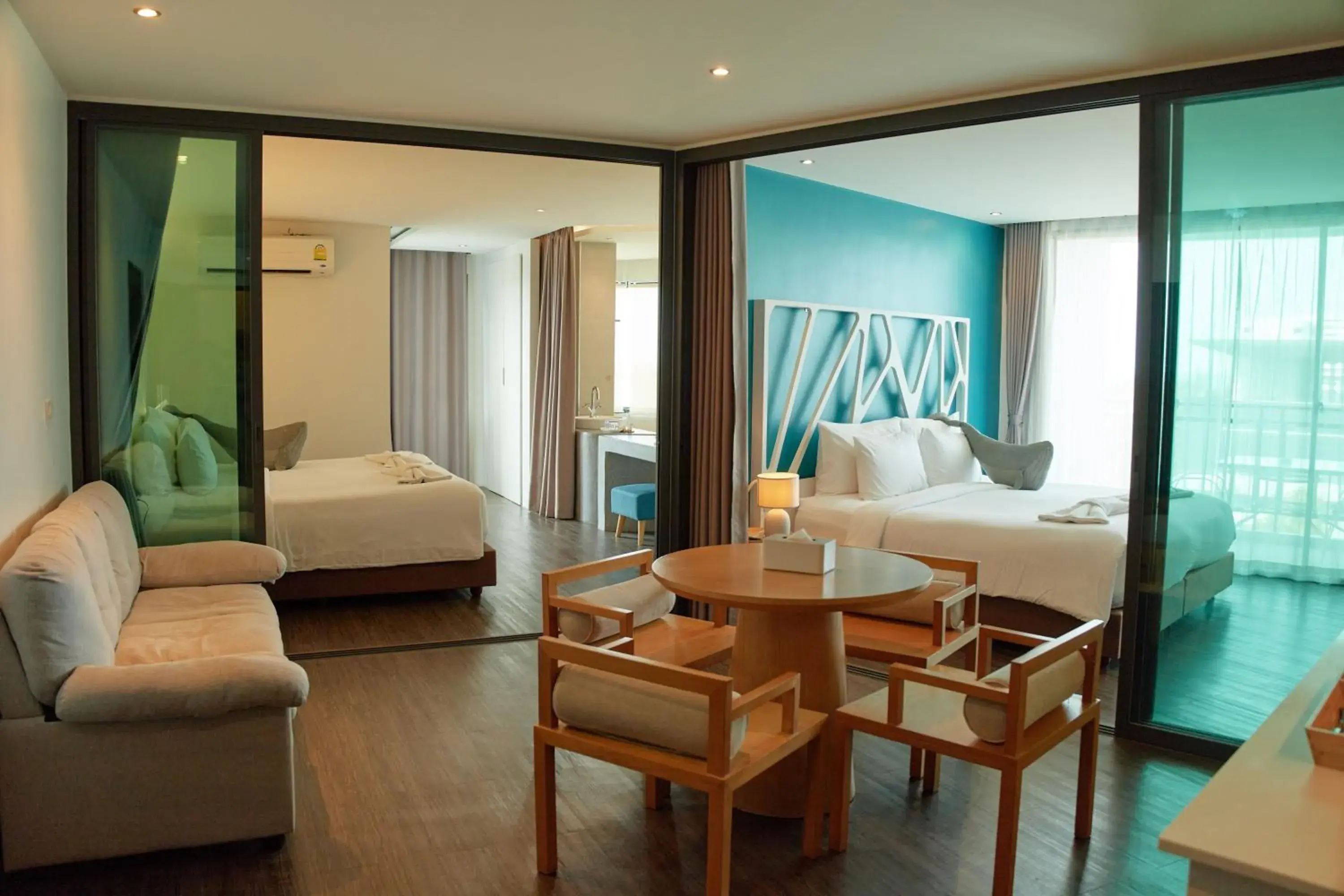 Two-Bedroom Suite with Spa Bath in Whale Hua Hin - SHA Plus Two-Bedroom Suite with Spa Bath in Whale Hua Hin - SHA Plus