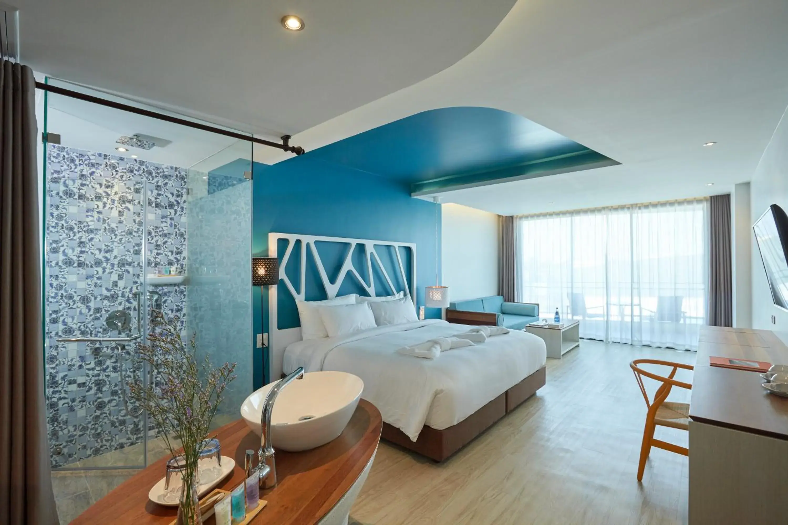 Photo of the whole room, Bed in Whale Hua Hin - SHA Plus Photo of the whole room, Bed in Whale Hua Hin - SHA Plus