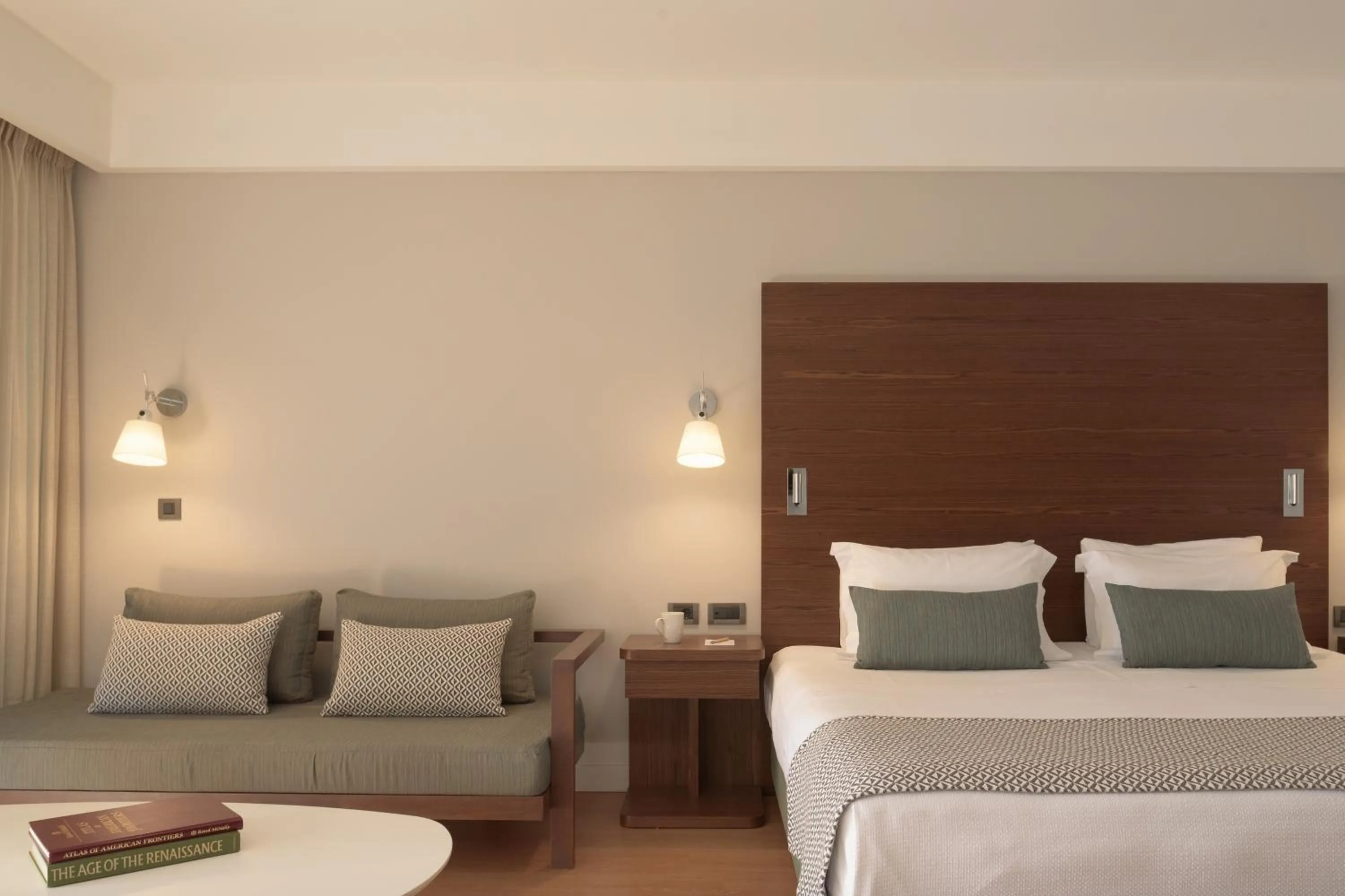 Decorative detail, Bed in Crete Golf Club Hotel