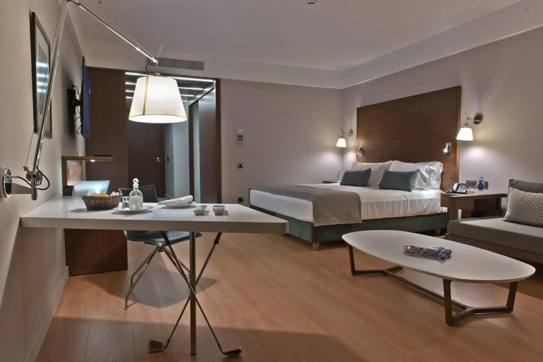 Bedroom, Bed in Crete Golf Club Hotel Bedroom, Bed in Crete Golf Club Hotel