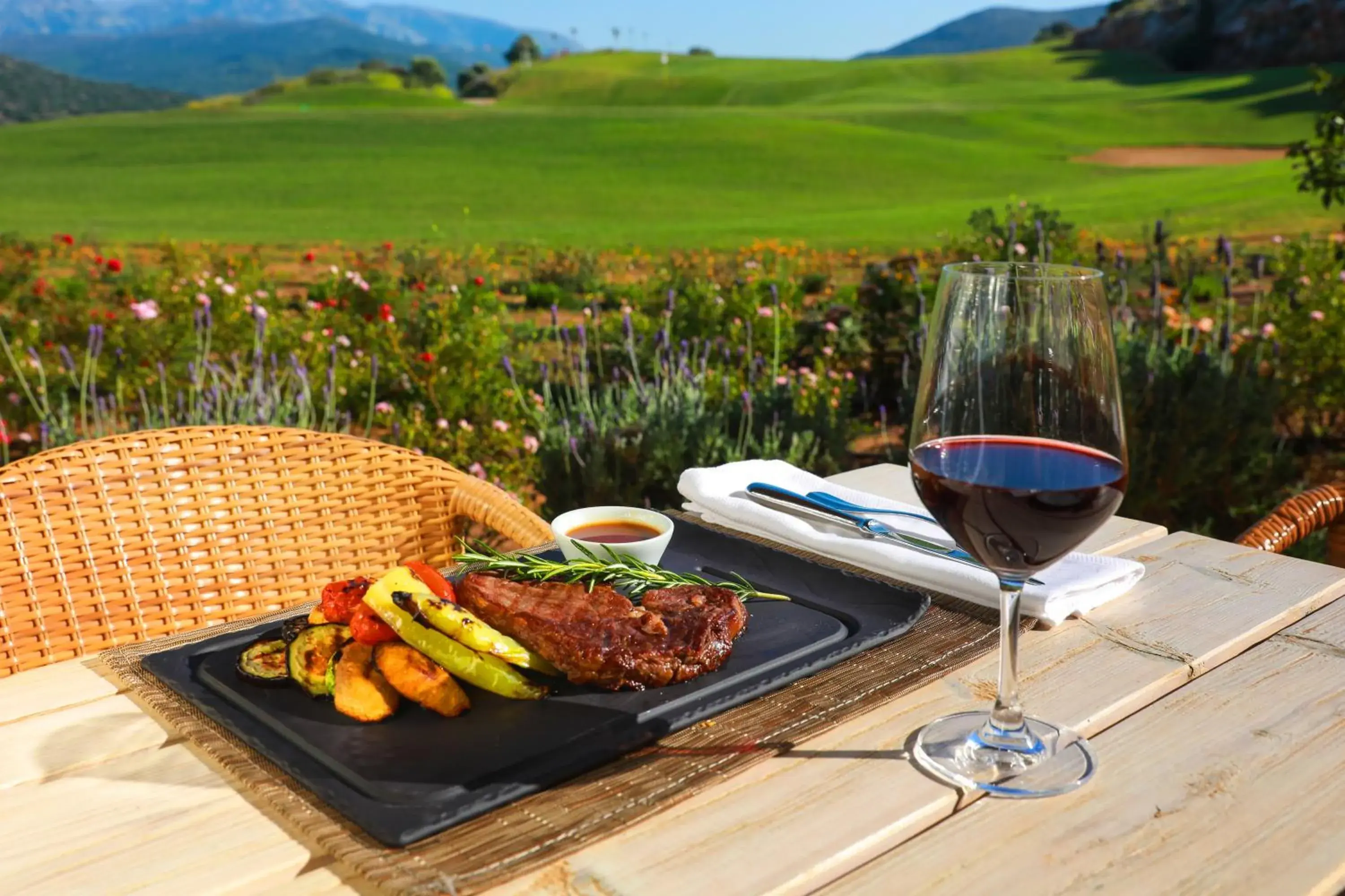 Food close-up in Crete Golf Club Hotel Food close-up in Crete Golf Club Hotel