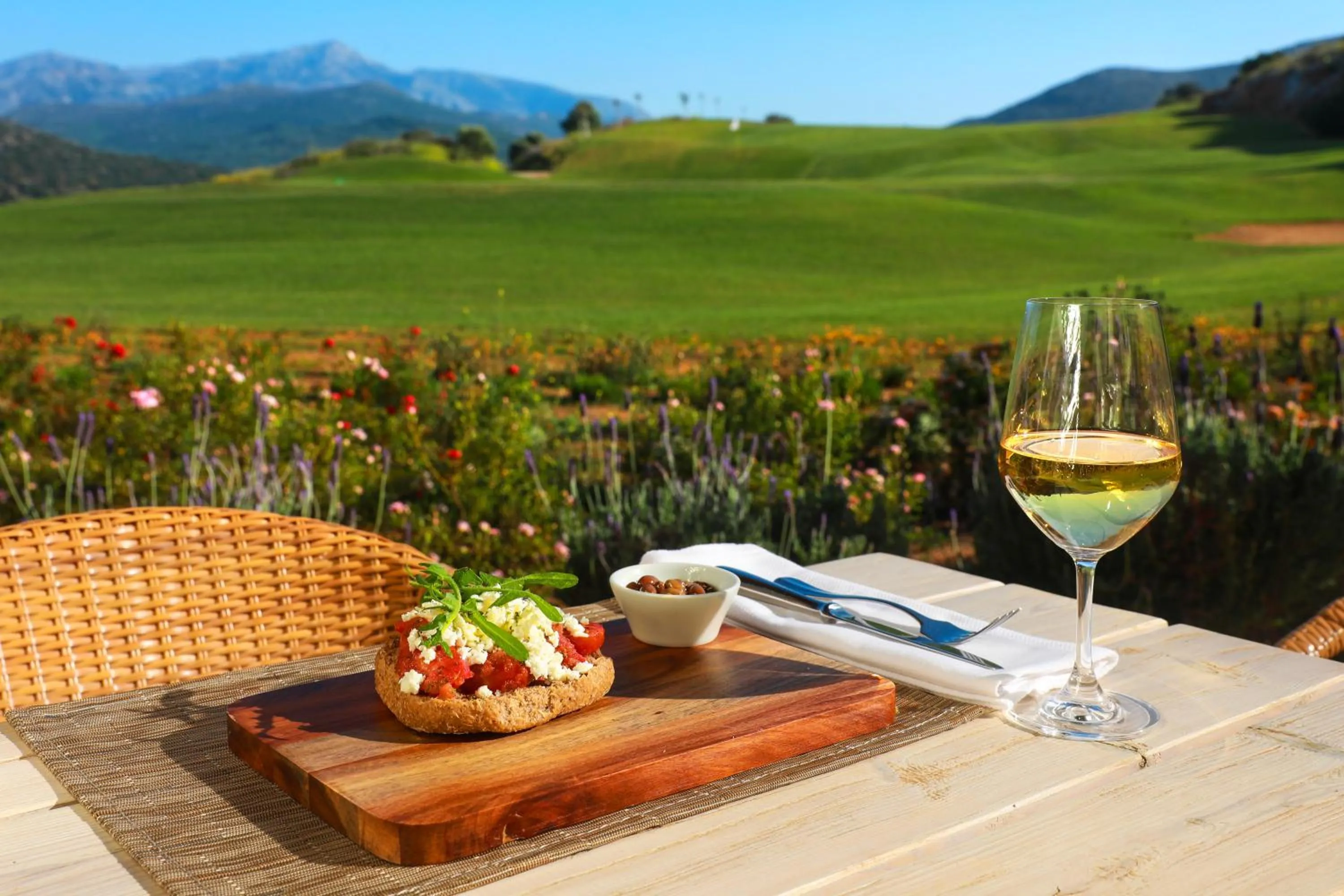 Food close-up in Crete Golf Club Hotel