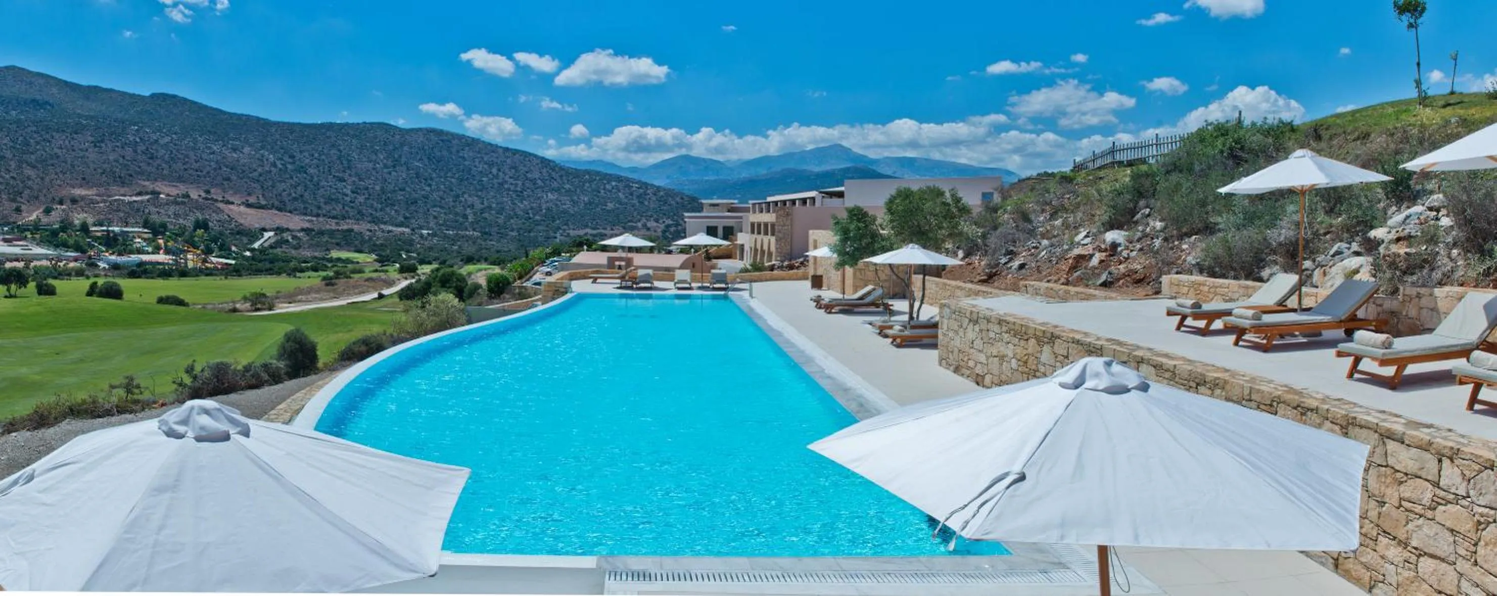 Swimming pool in Crete Golf Club Hotel