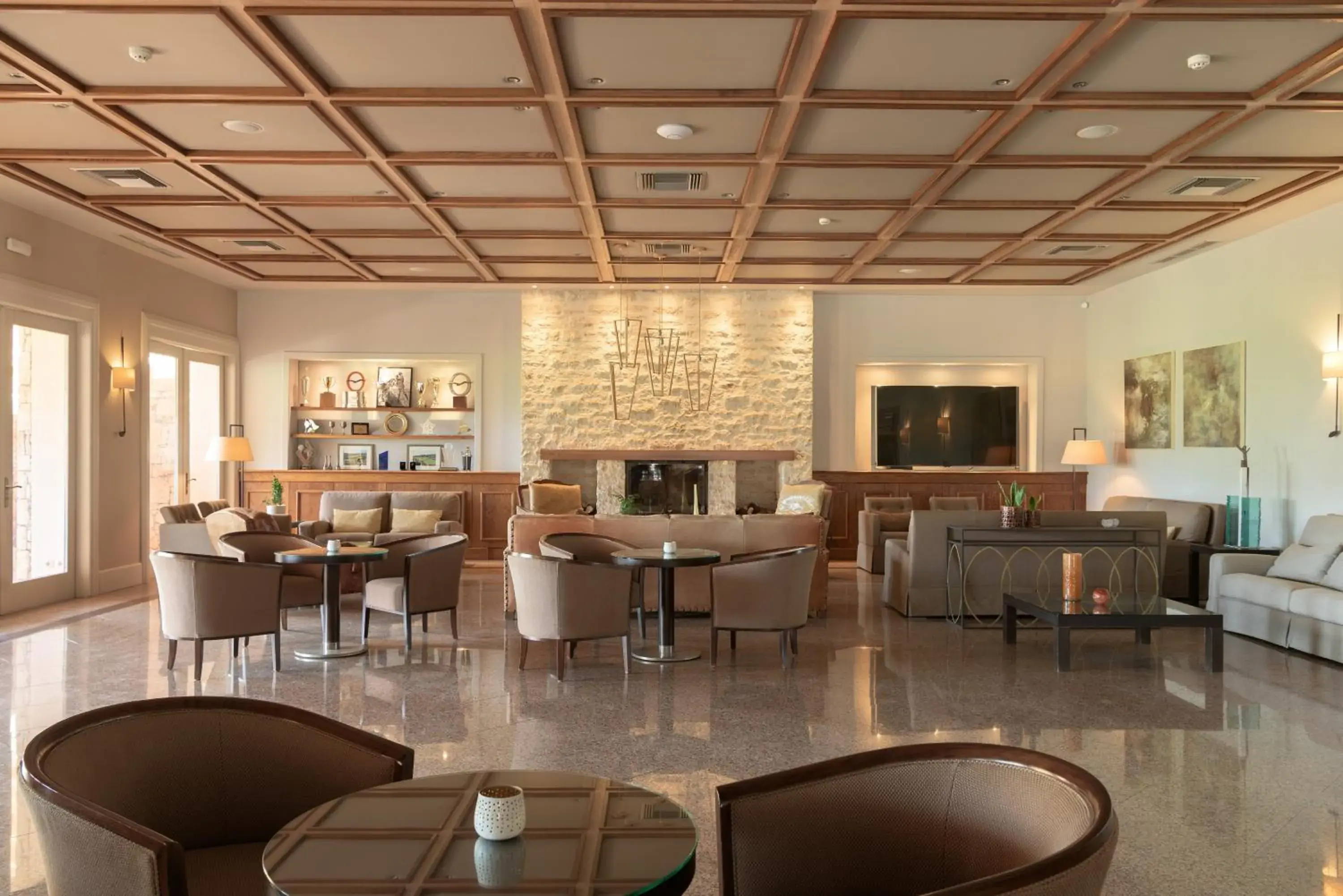 Lounge or bar in Crete Golf Club Hotel Lounge or bar in Crete Golf Club Hotel