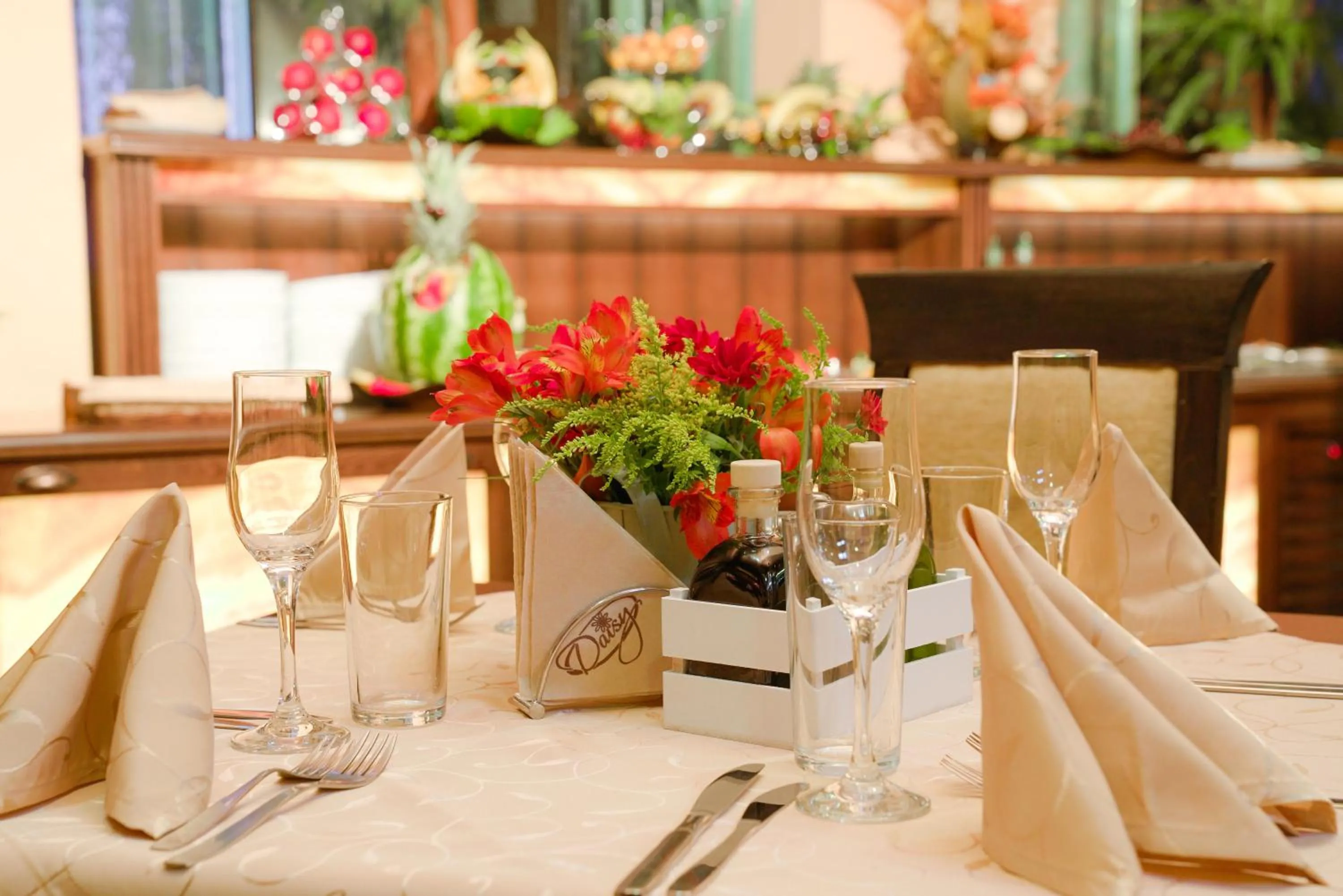 Restaurant/places to eat in Apart Hotel Flora Residence Daisy