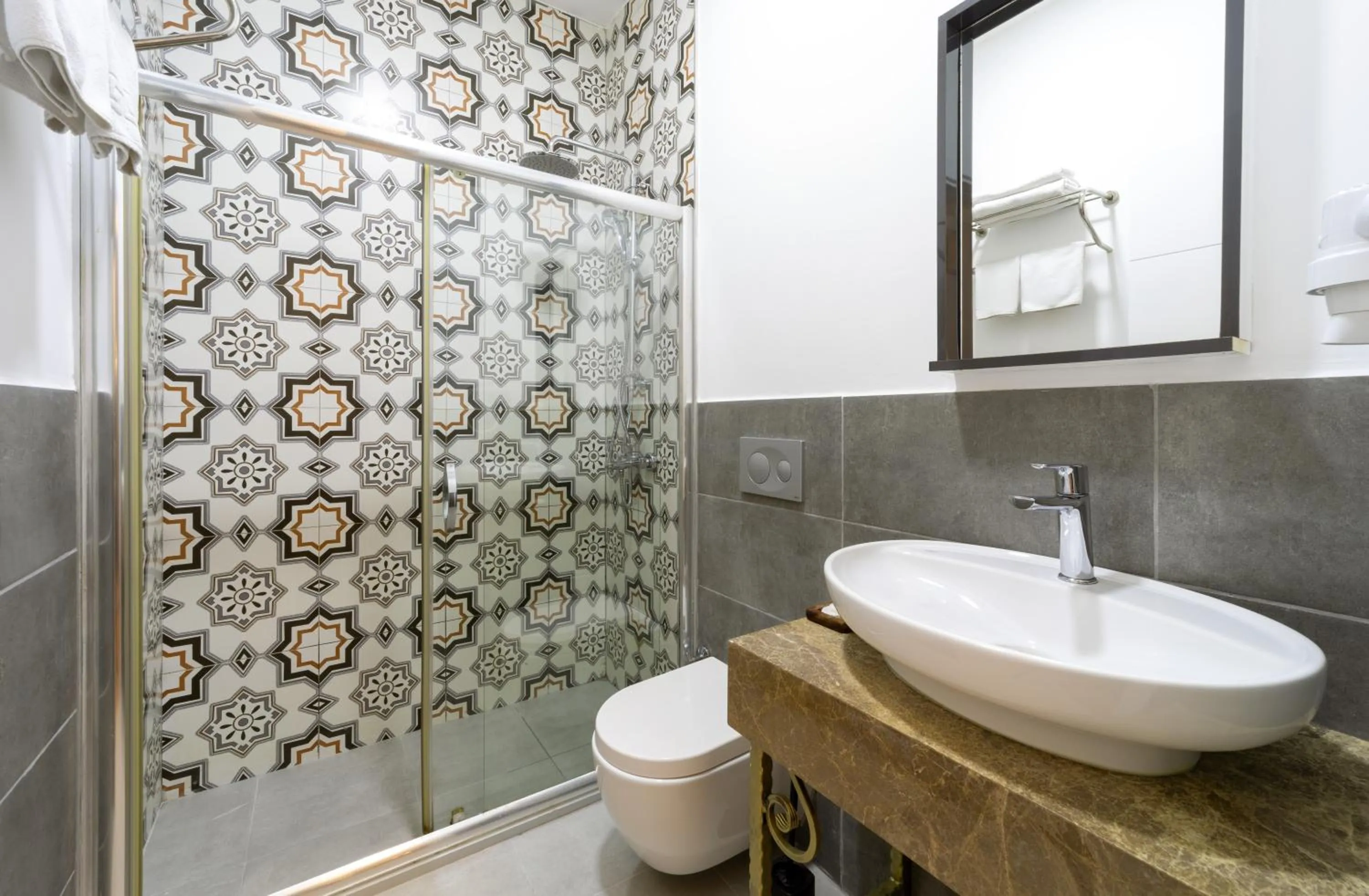 Bathroom in Bakırköy DES Suit Otel