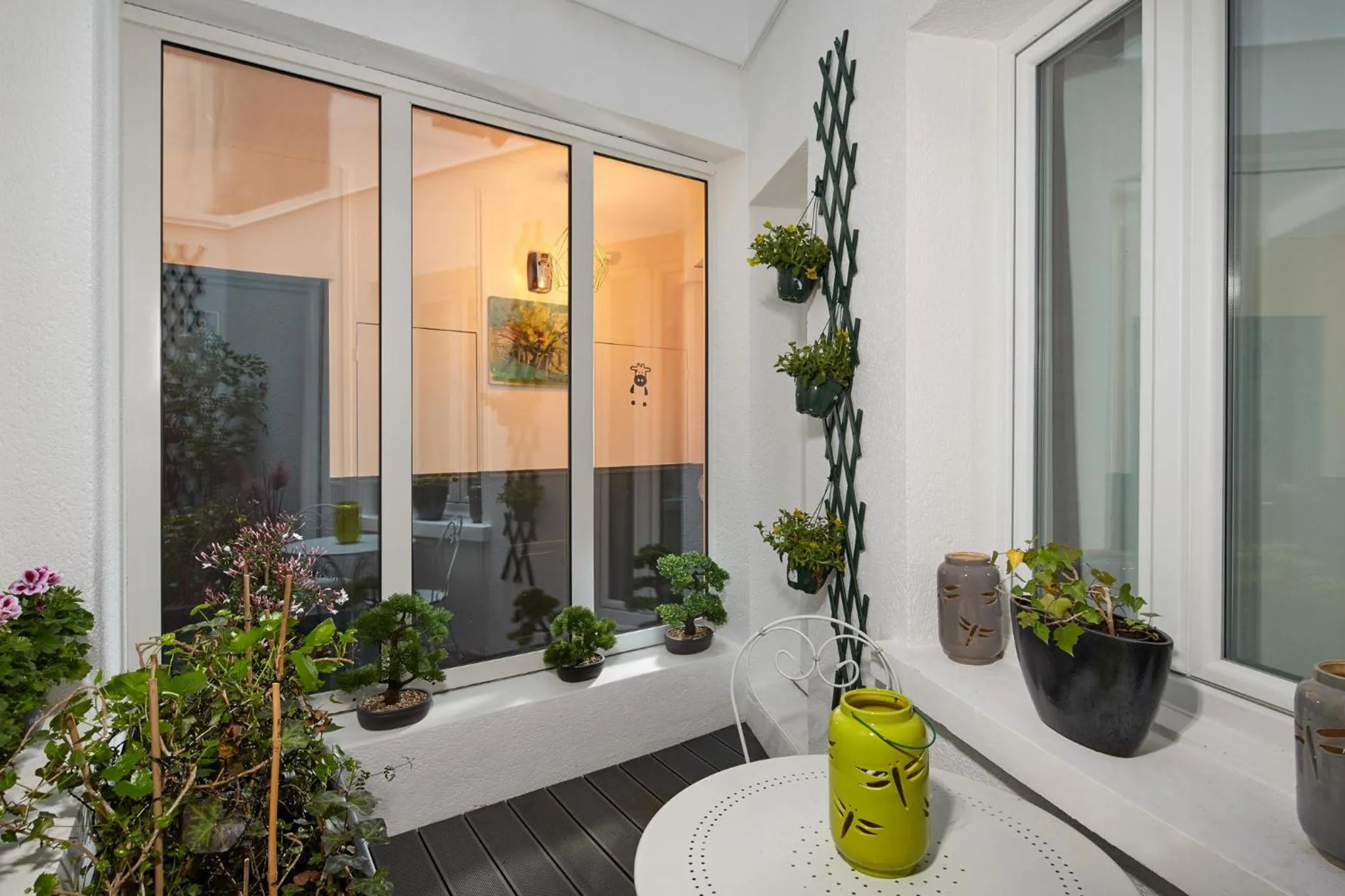 Patio in Résidence AURMAT - Appart - Hôtel - Boulogne - Paris