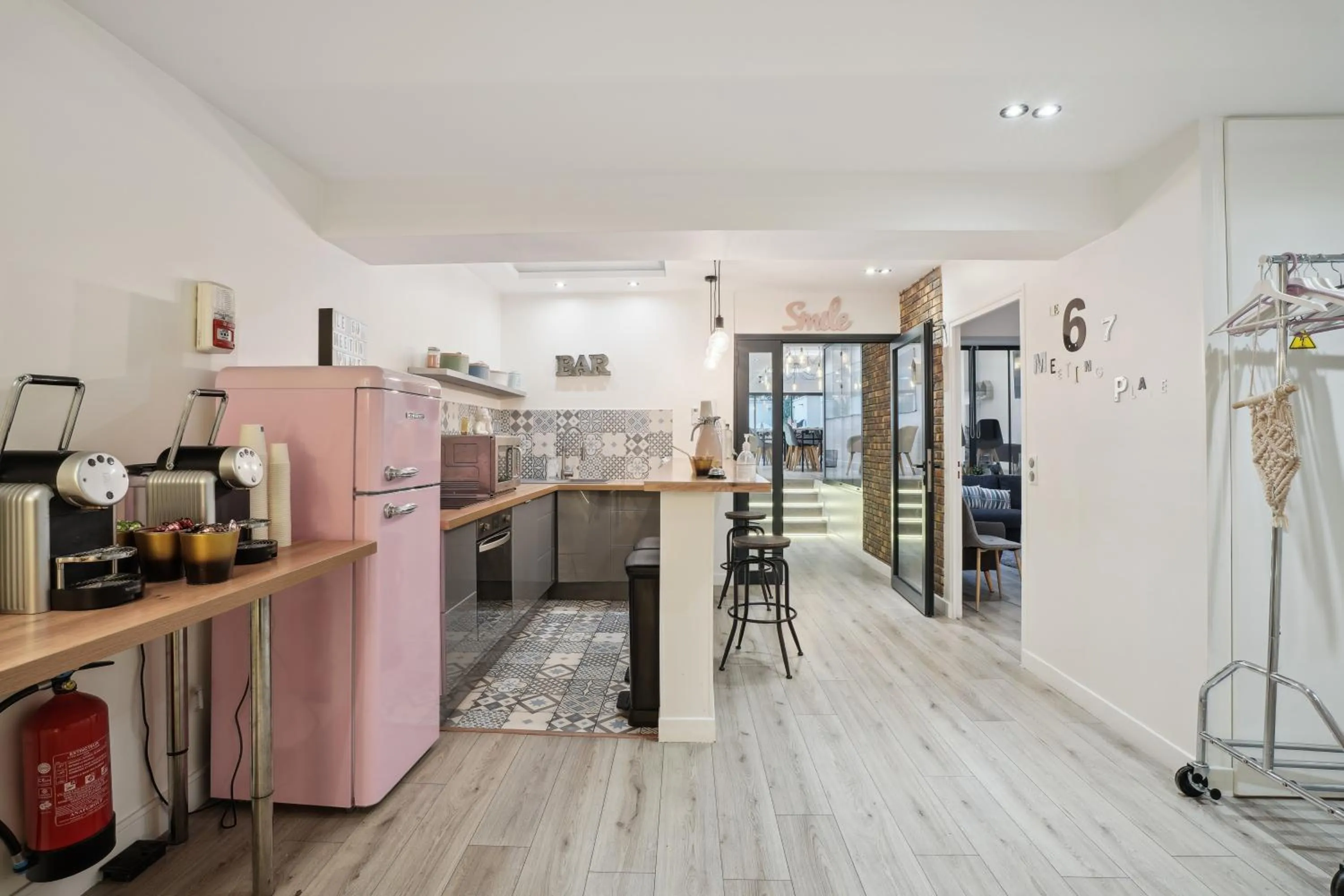 Meeting/conference room in Résidence AURMAT - Appart - Hôtel - Boulogne - Paris