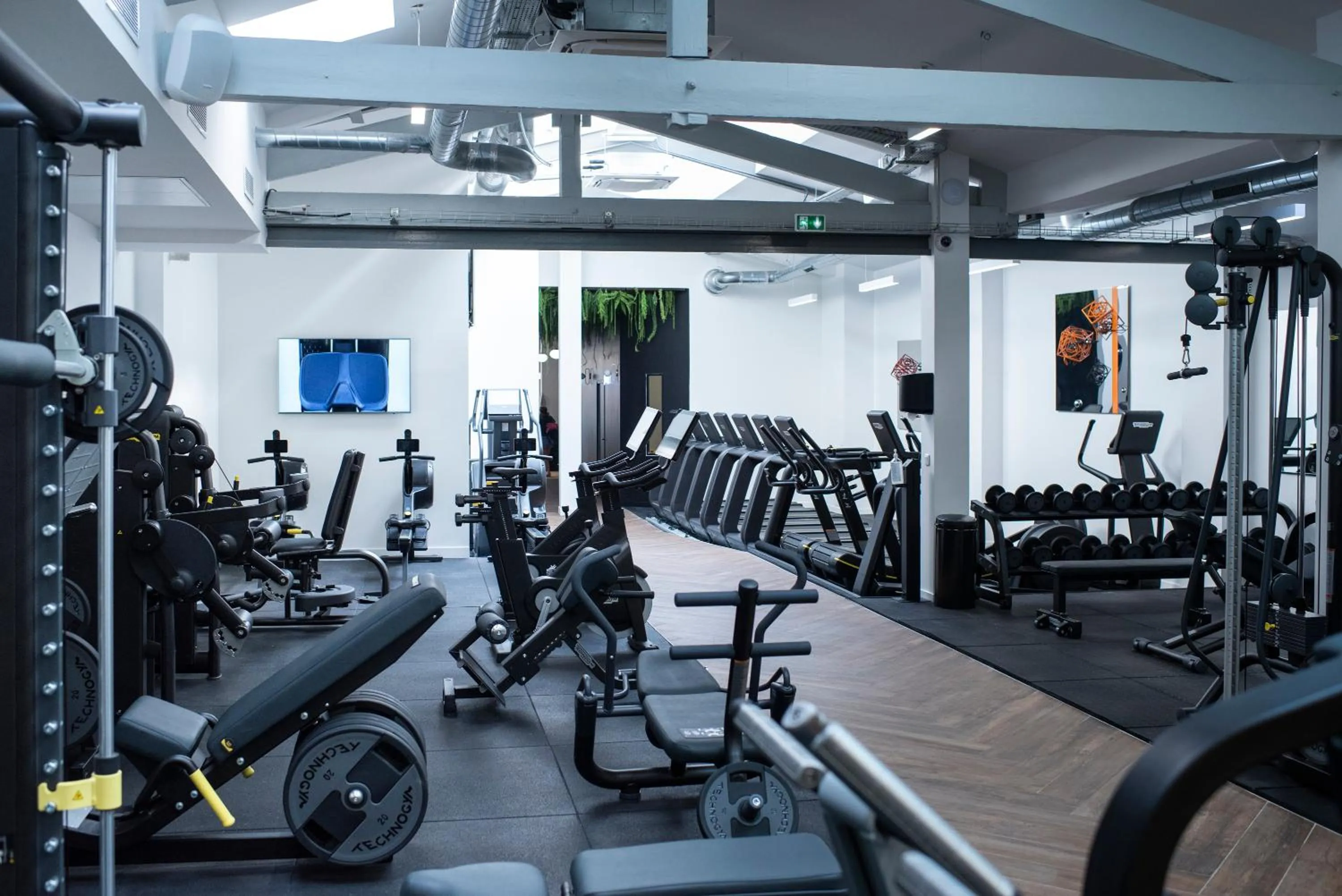 Fitness centre/facilities in Résidence AURMAT - Appart - Hôtel - Boulogne - Paris