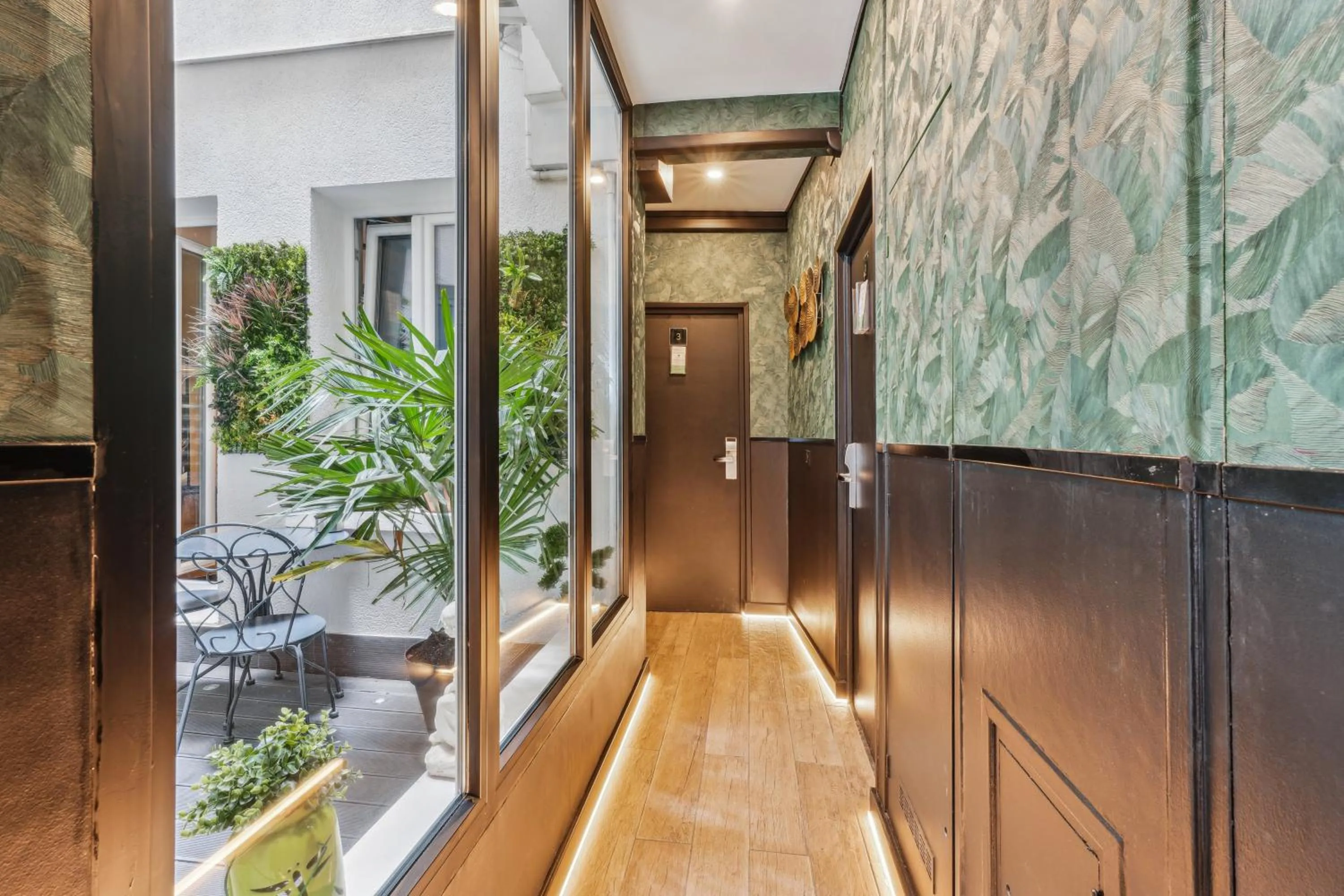 Lobby or reception in Résidence AURMAT - Appart - Hôtel - Boulogne - Paris