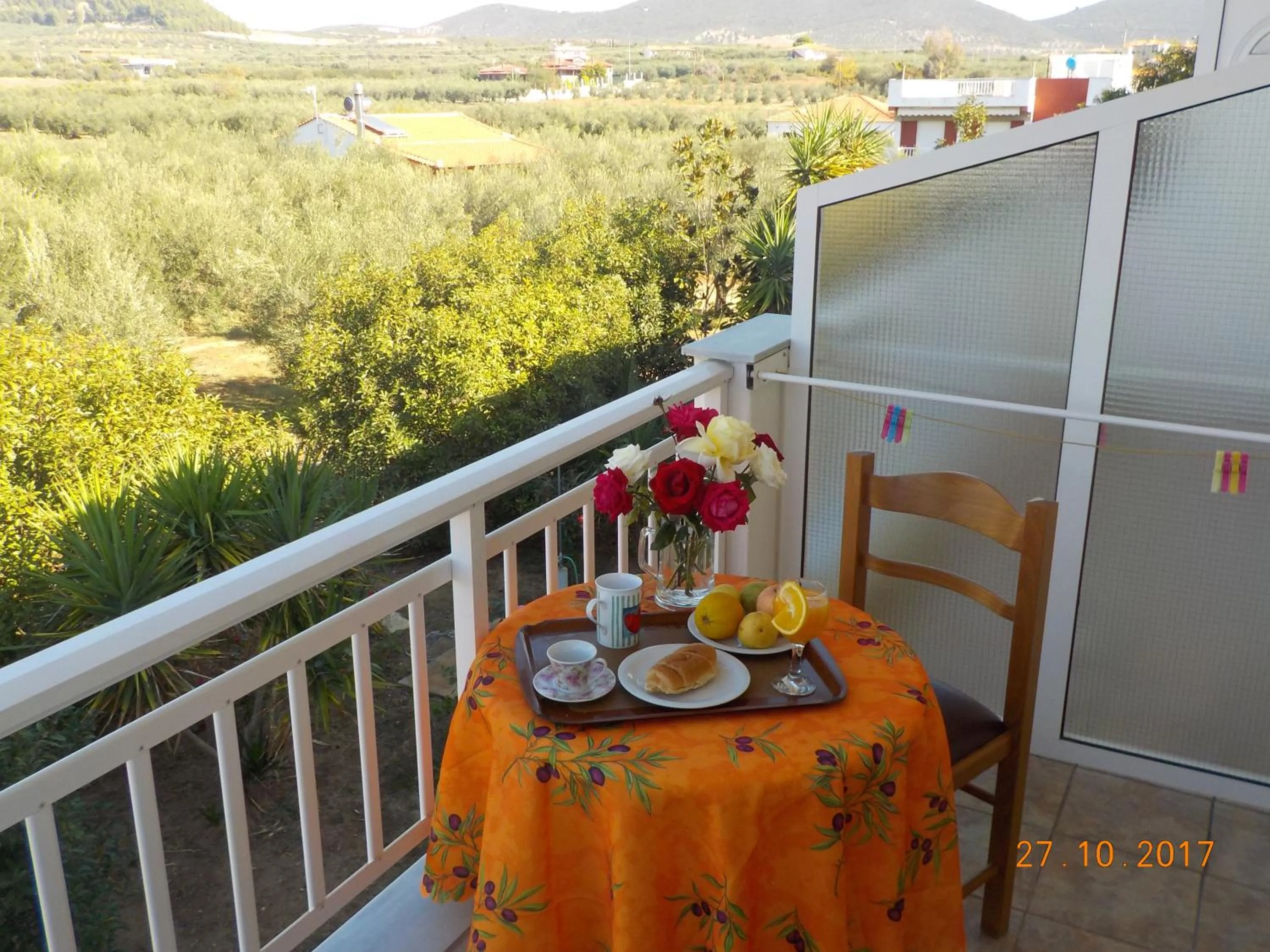 Balcony/Terrace in Estelle Hotel