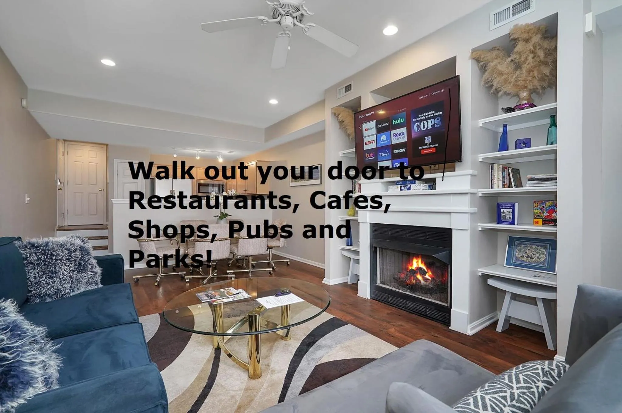 Lux Townhouse, Walk to All, Sleeps 6 Adults