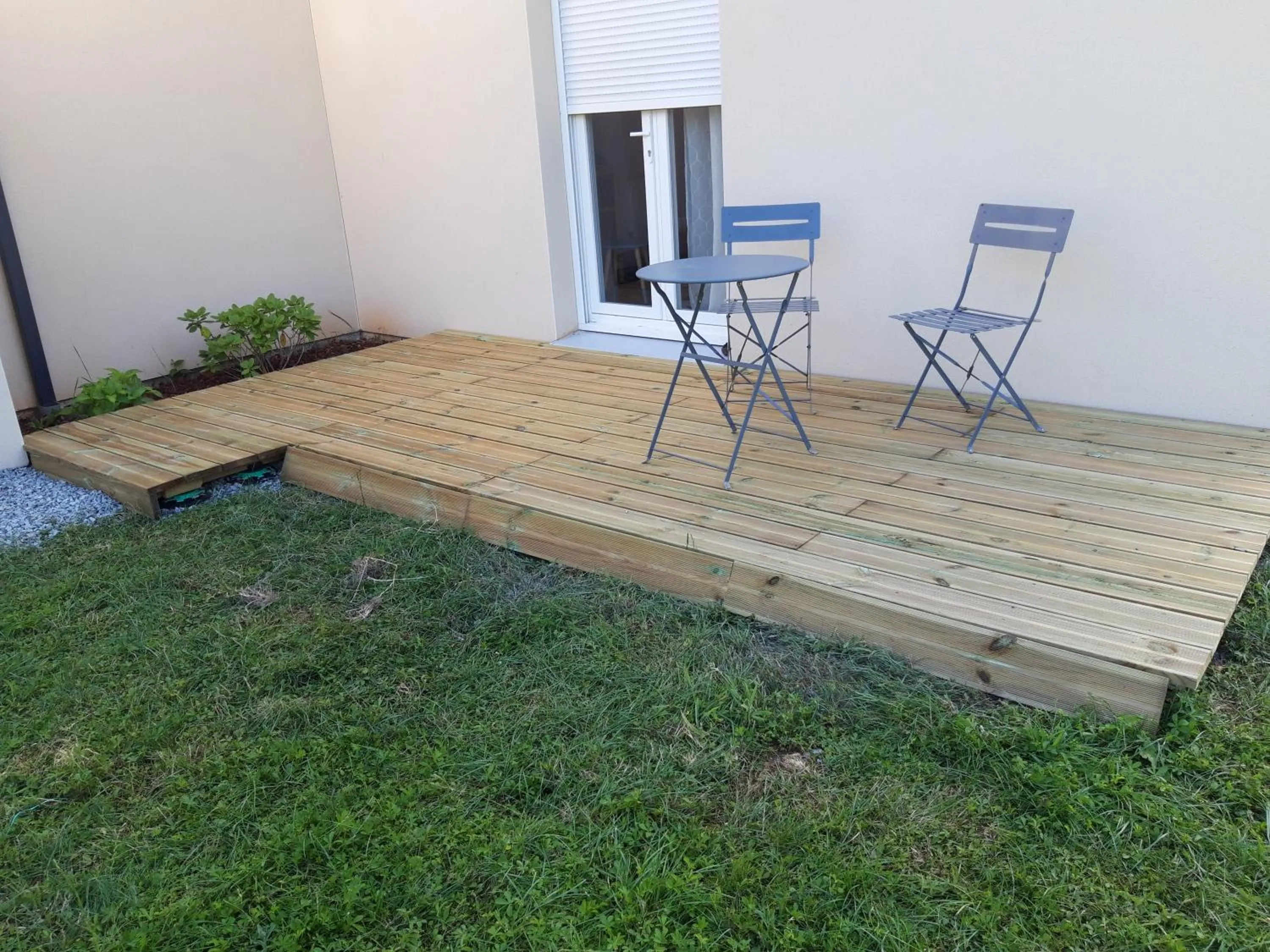 Patio in Chambres d'hôtes à Raveau