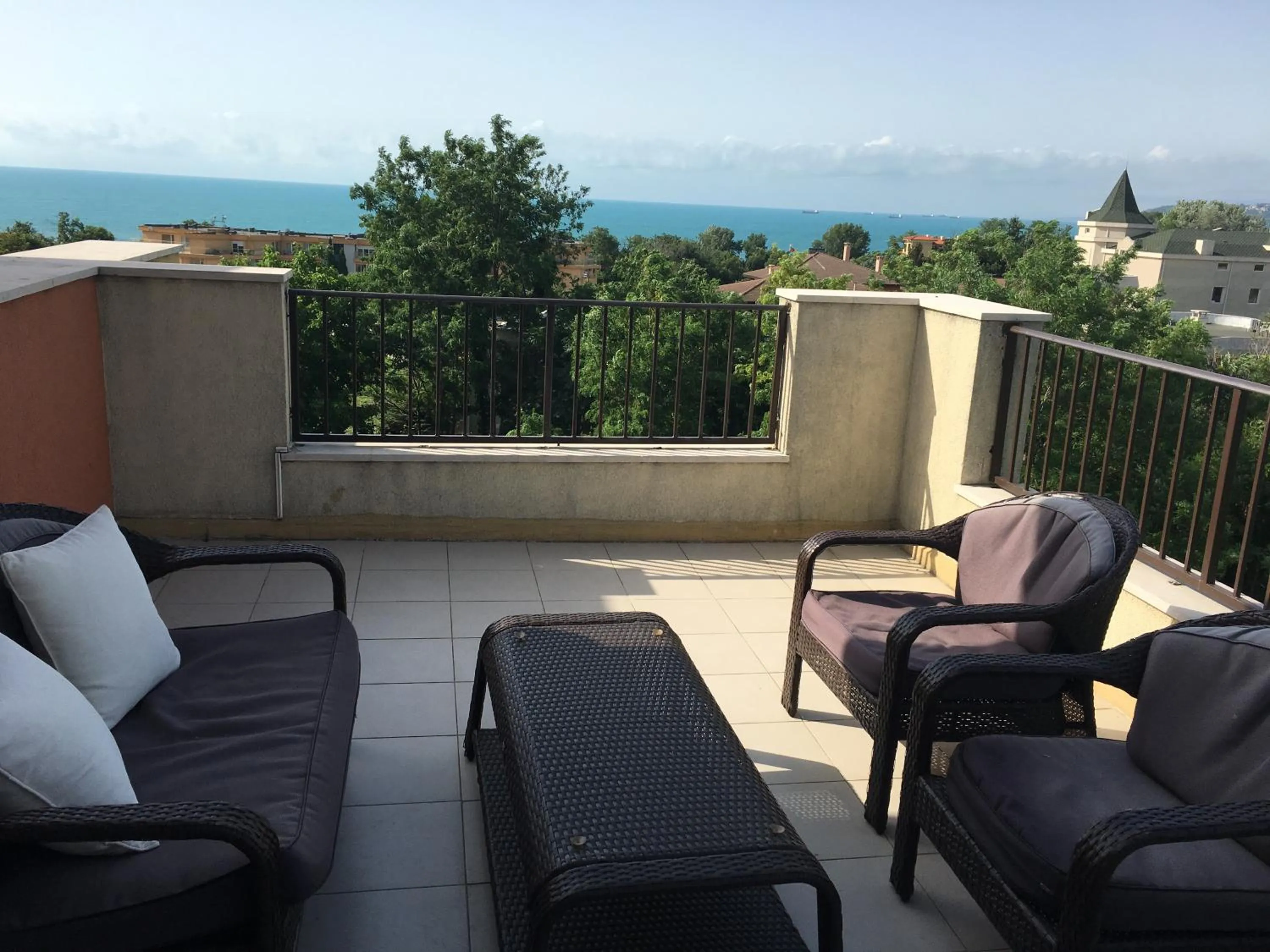 Balcony/Terrace in Sea Park Homes Neshkov