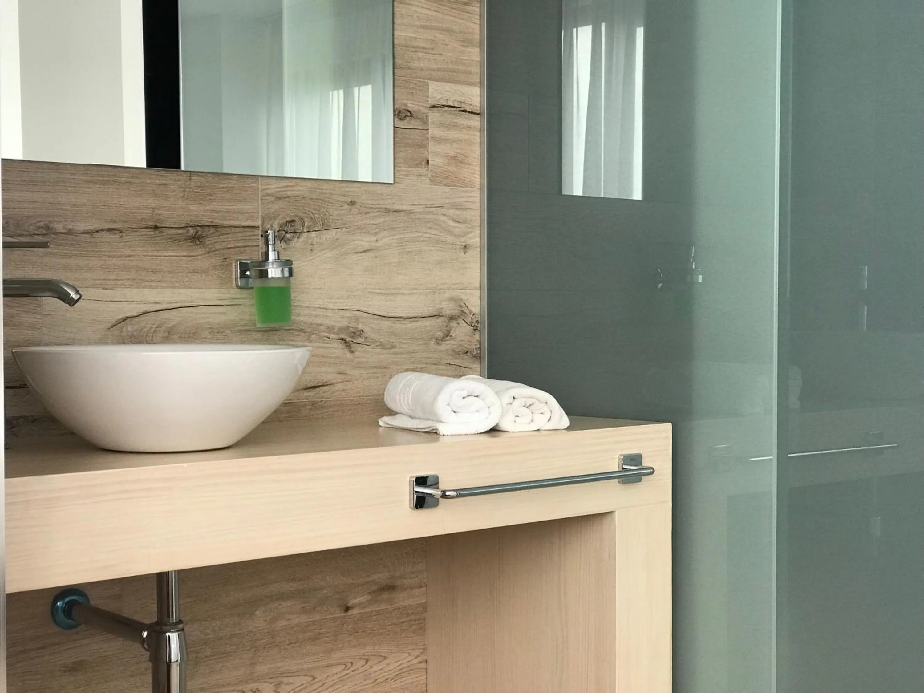 Bathroom in Hotel Montañés