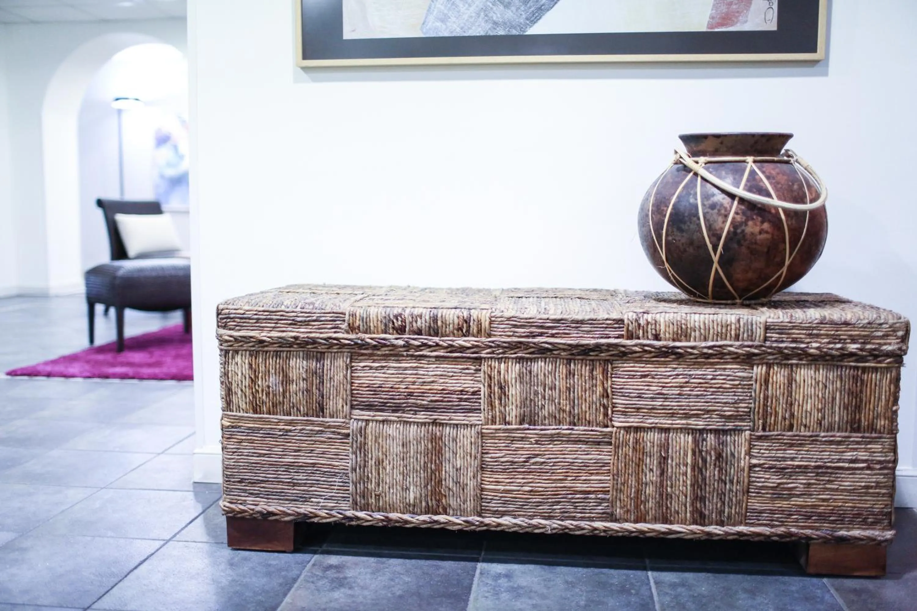 Decorative detail in Hotel Montañés