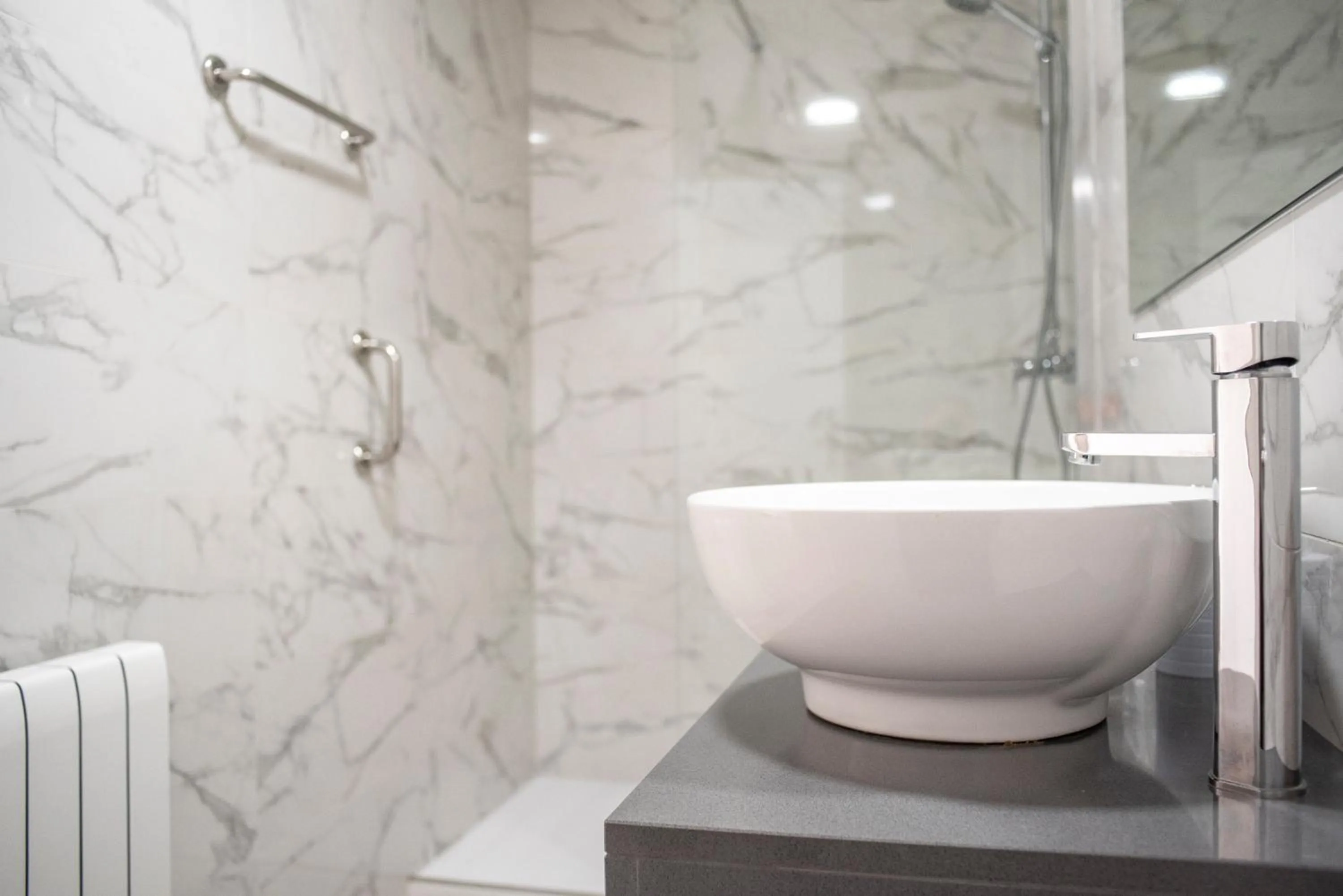 Bathroom in Hotel Montañés