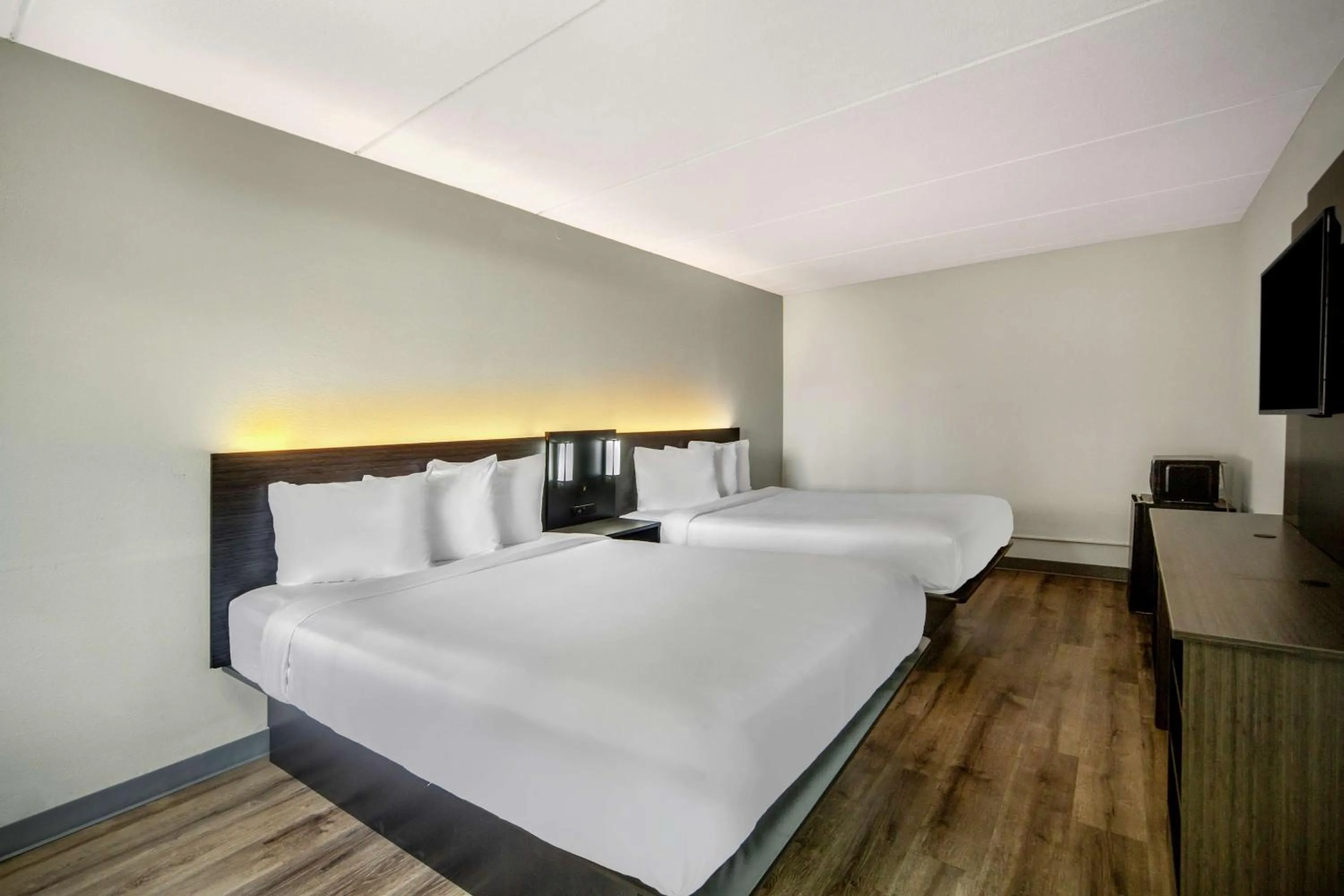 Bedroom, Bed in Motel 6 San Antonio, TX I-35 North Corridor