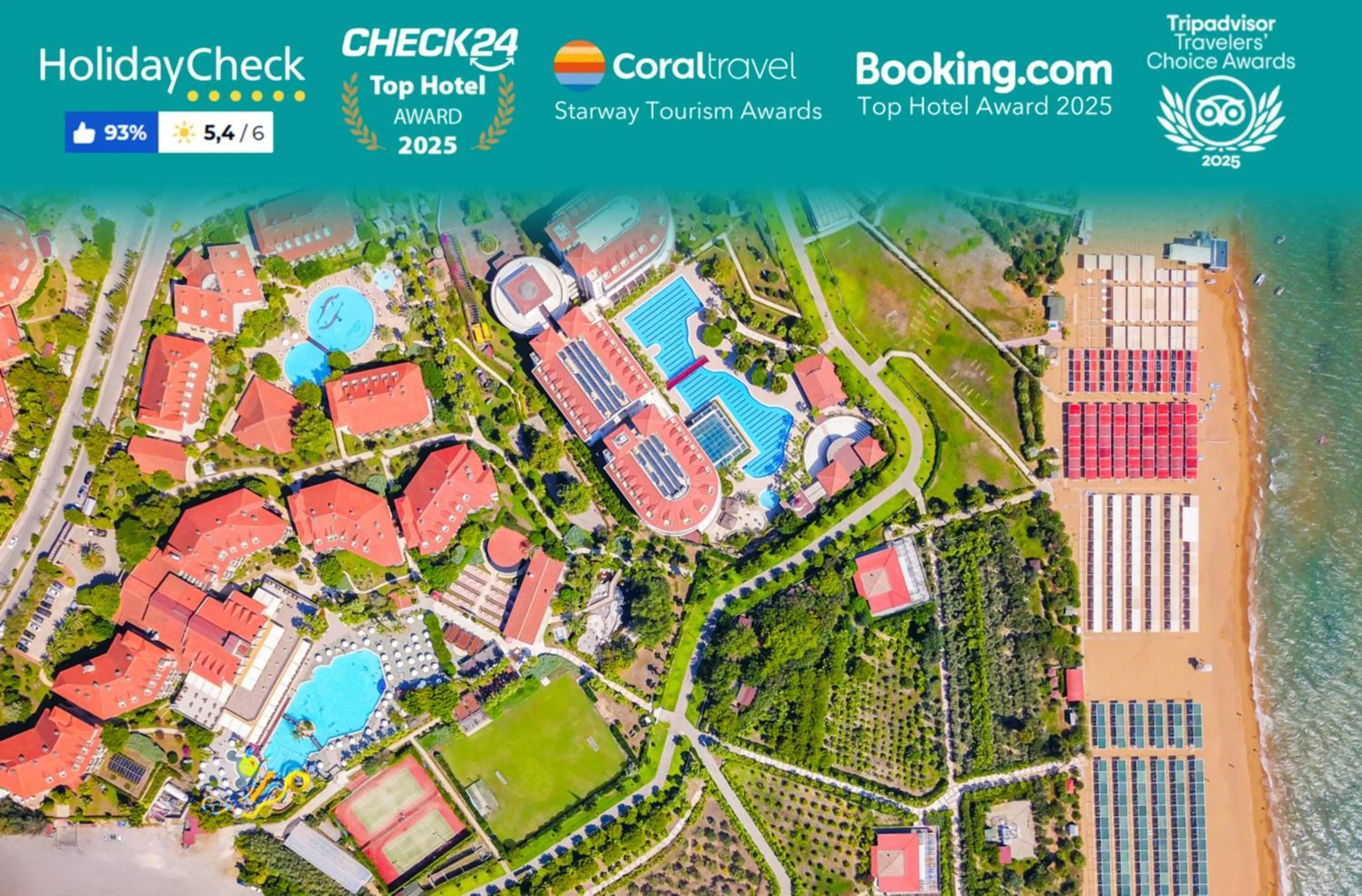 Bird's eye view in Alba Resort Hotel - Ultra All Inclusive