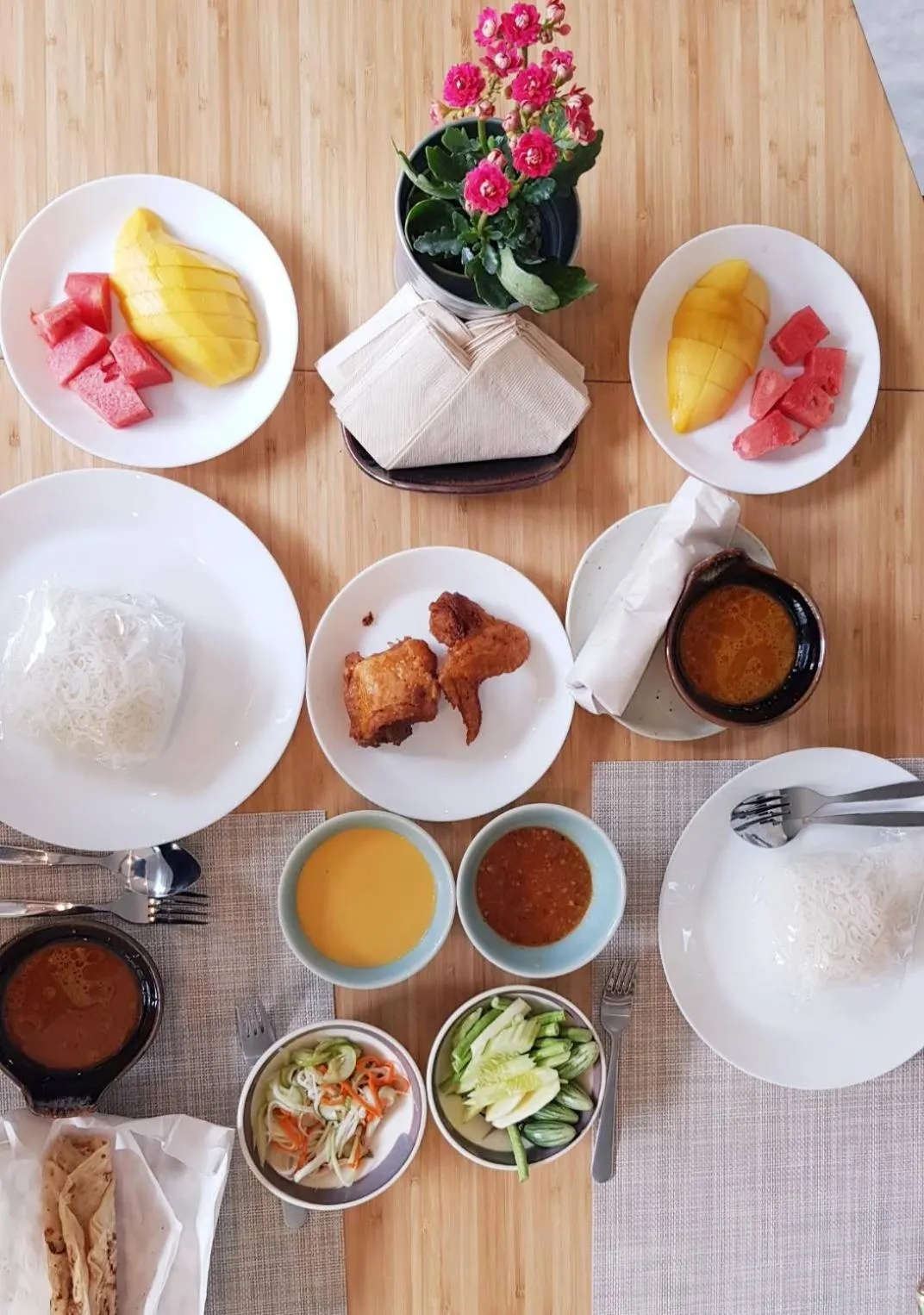 Asian breakfast in The Simple Koh Yao Noi