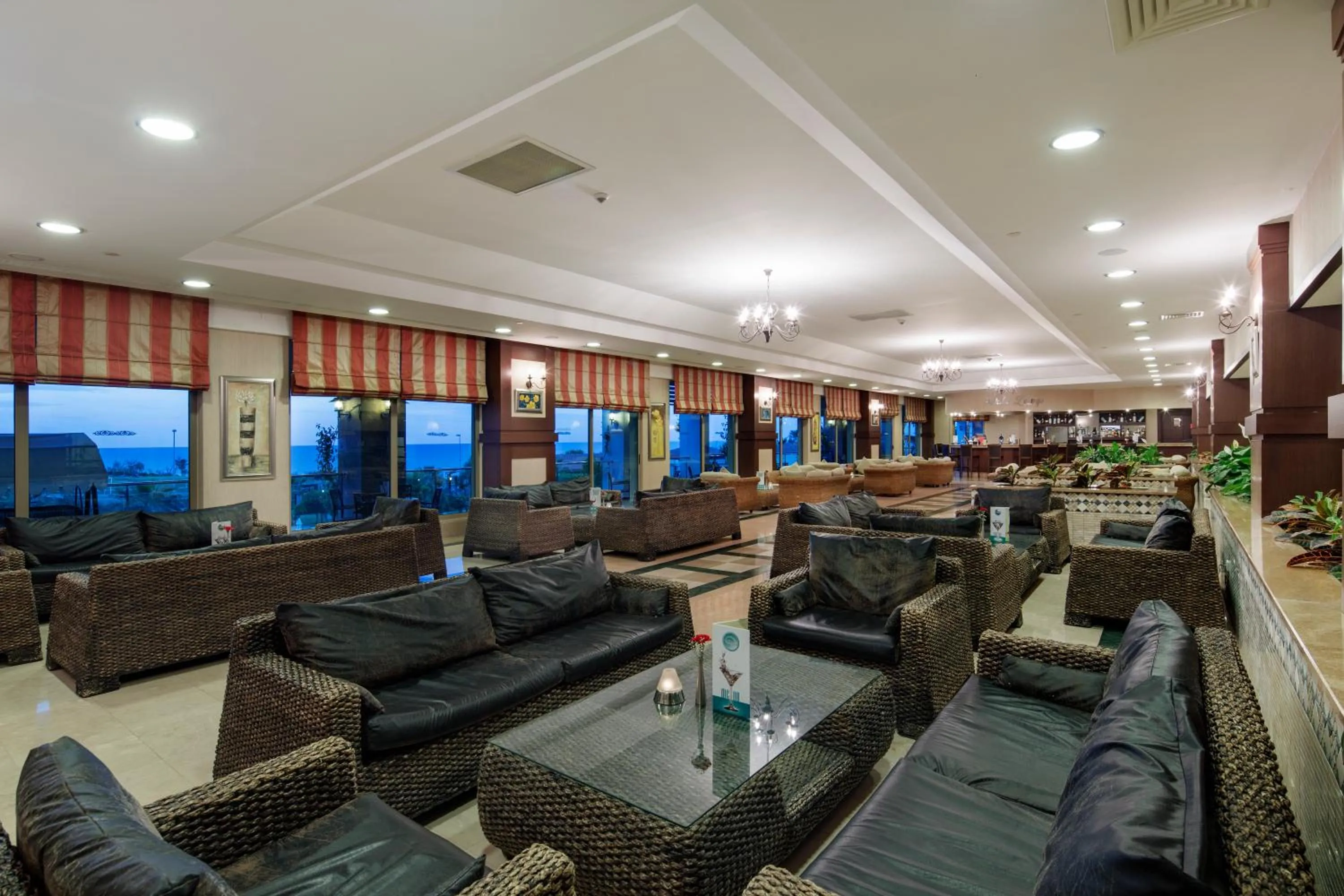 Communal lounge/ TV room in Alba Royal Hotel - Ultra All Inclusive -Adults Only (+16)