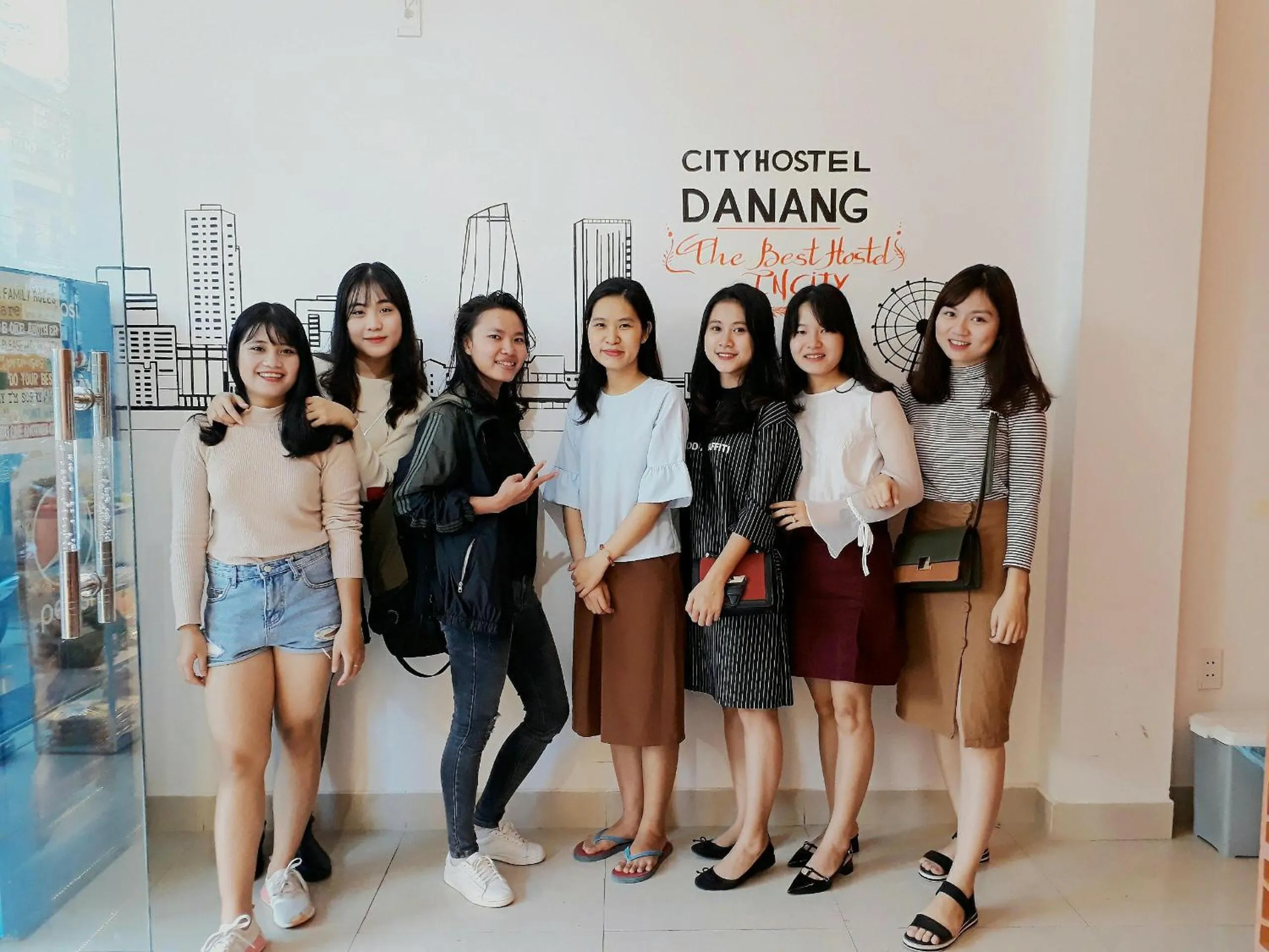 Property building in City Hostel Da Nang