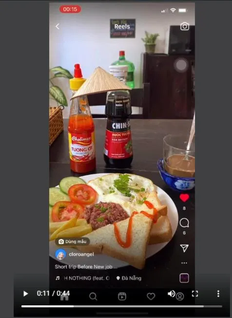 Food and drinks in City Hostel Da Nang