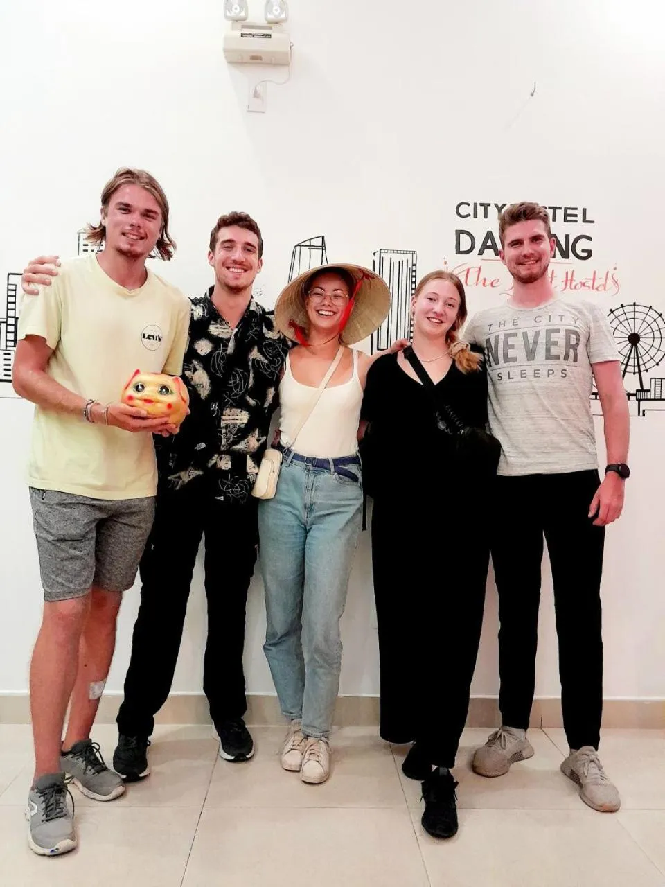 Property building in City Hostel Da Nang