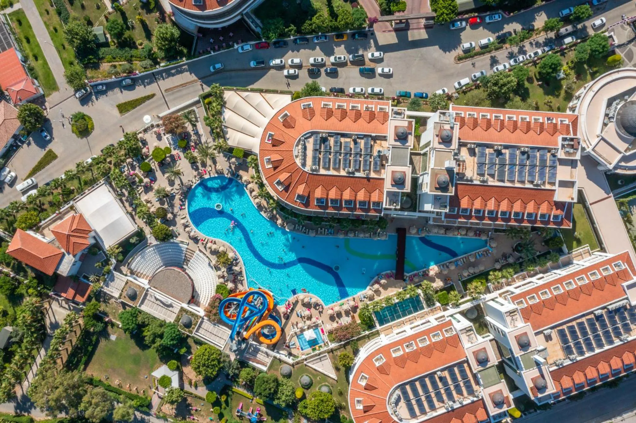 Bird's eye view in Alba Queen Hotel - Ultra All Inclusive
