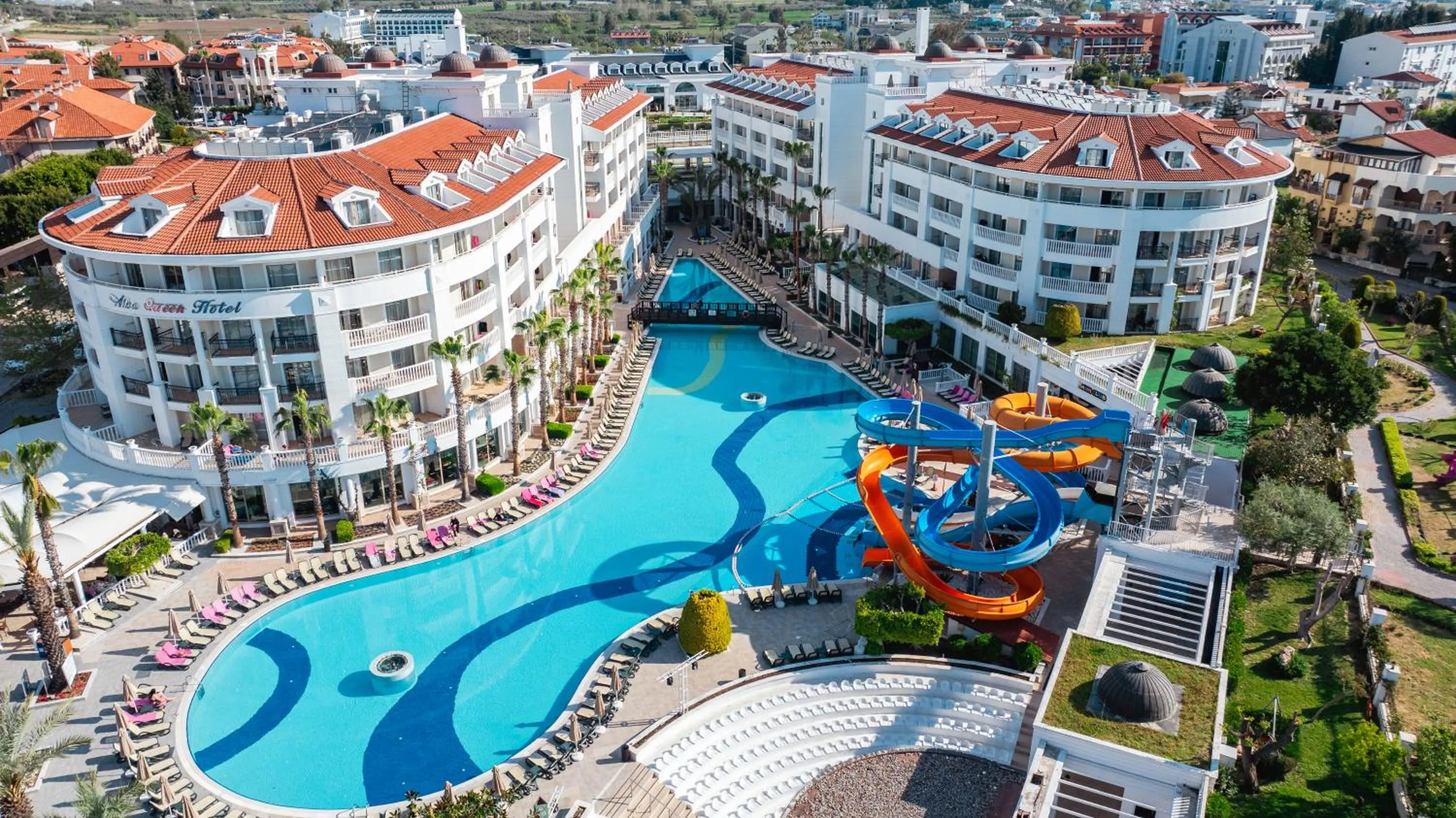 Bird's eye view in Alba Queen Hotel - Ultra All Inclusive