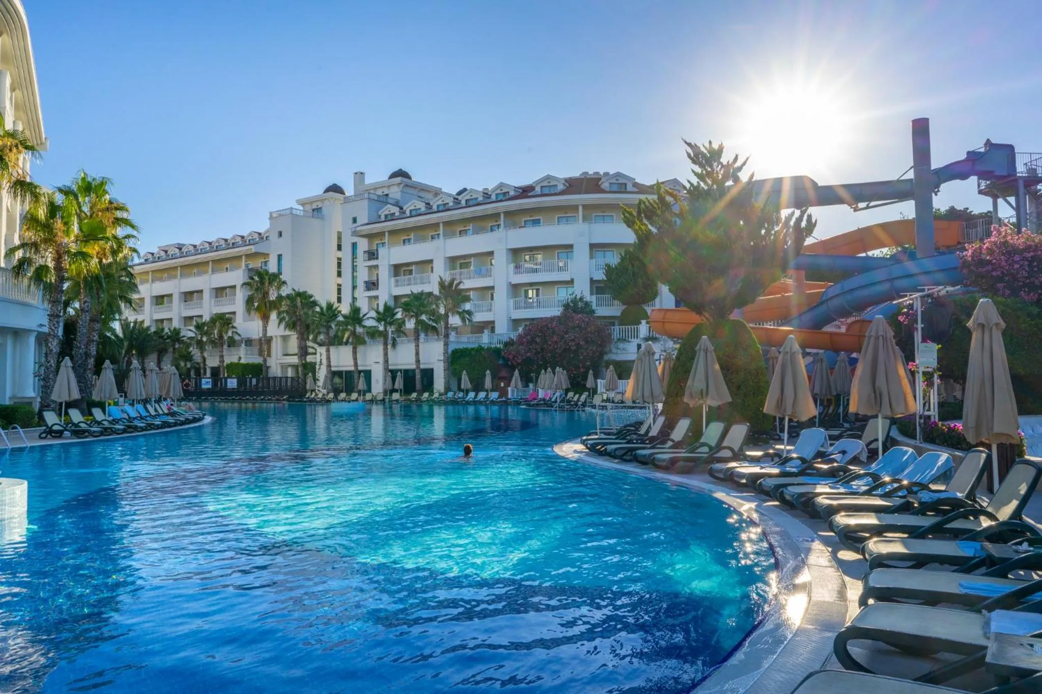 Pool view in Alba Queen Hotel - Ultra All Inclusive
