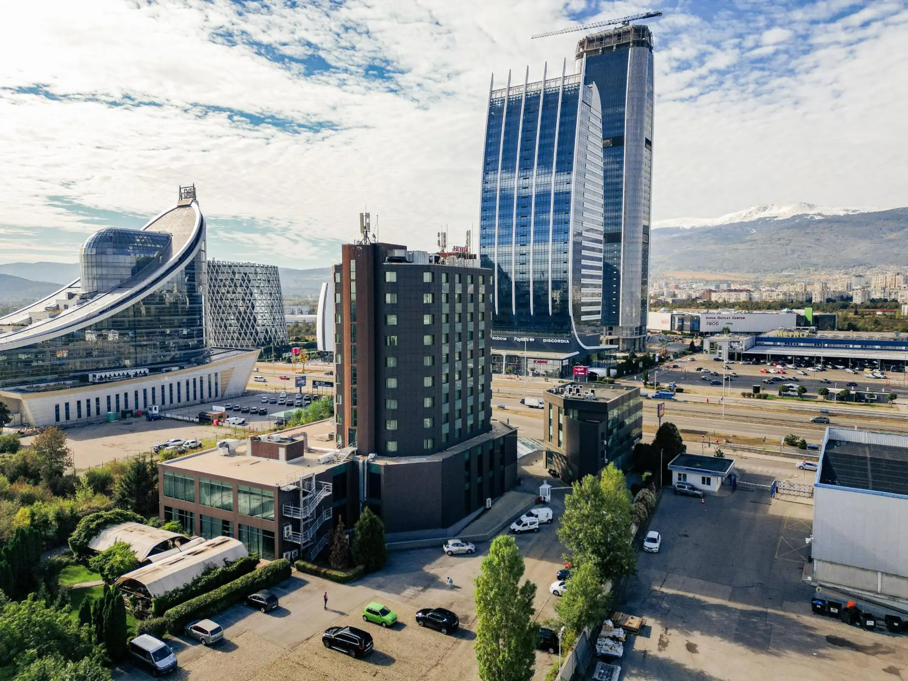 Property building in Expo Hotel Sofia - Free Airport Shuttle Property building in Expo Hotel Sofia - Free Airport Shuttle