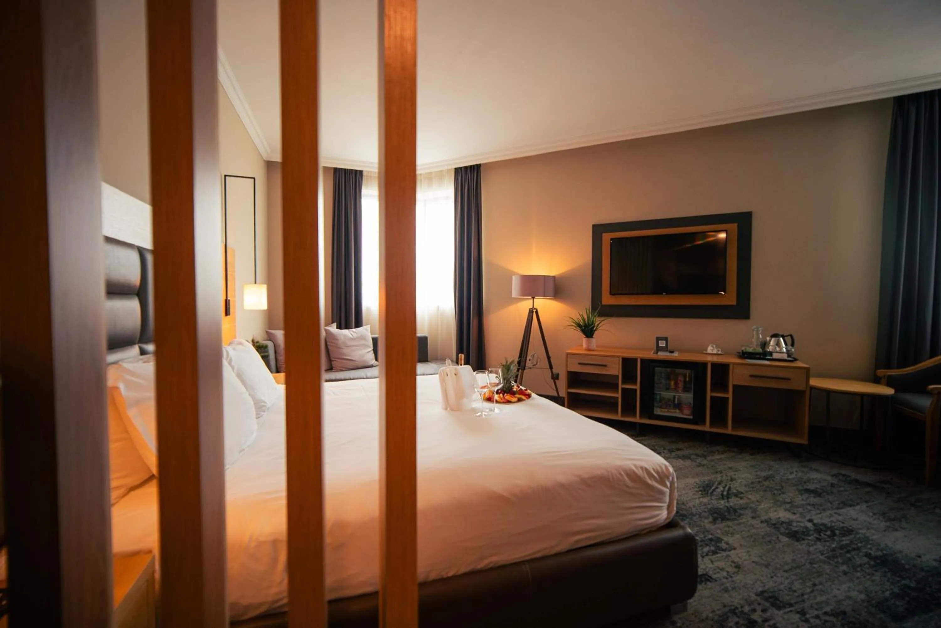 Photo of the whole room, Bed in Expo Hotel Sofia - Free Airport Shuttle