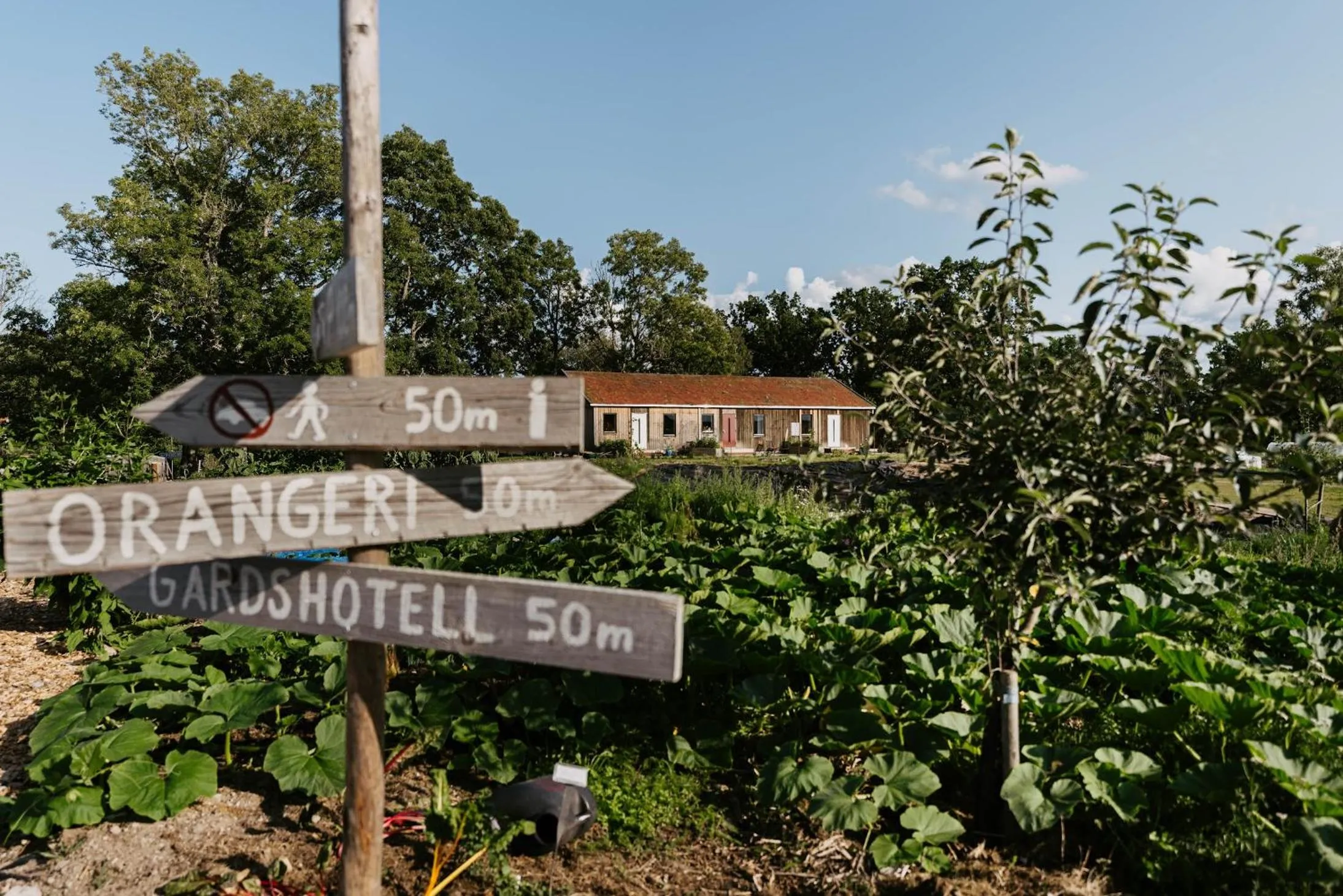 Property building in Ödevata Gårdshotell
