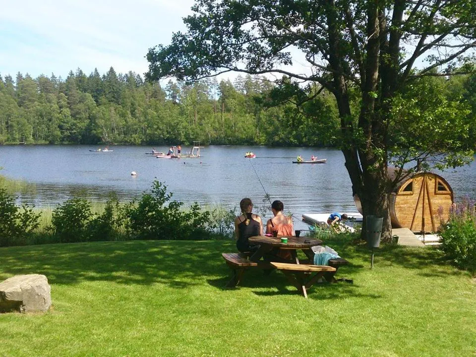 Natural landscape in Ödevata Gårdshotell