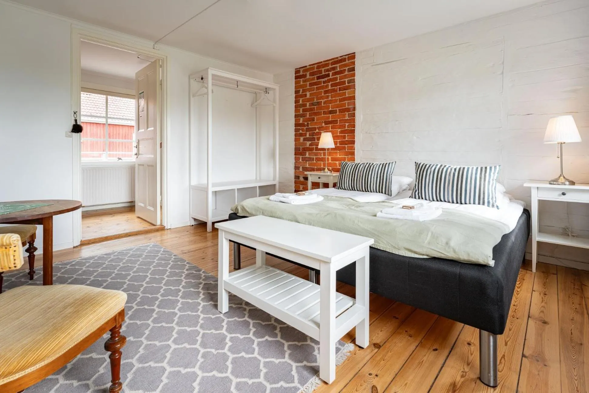 Photo of the whole room, Bed in Ödevata Gårdshotell