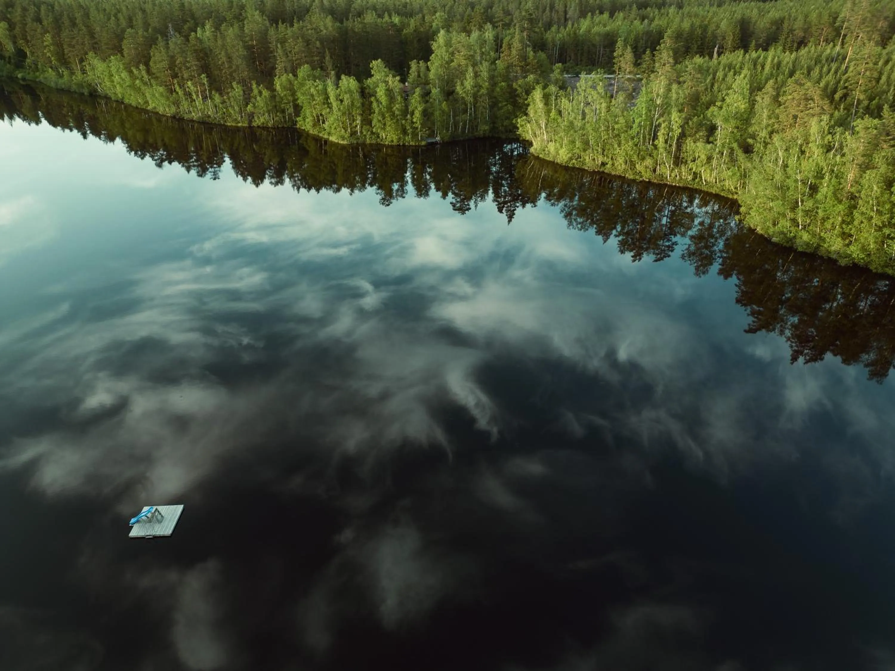 Natural landscape in Ödevata Gårdshotell