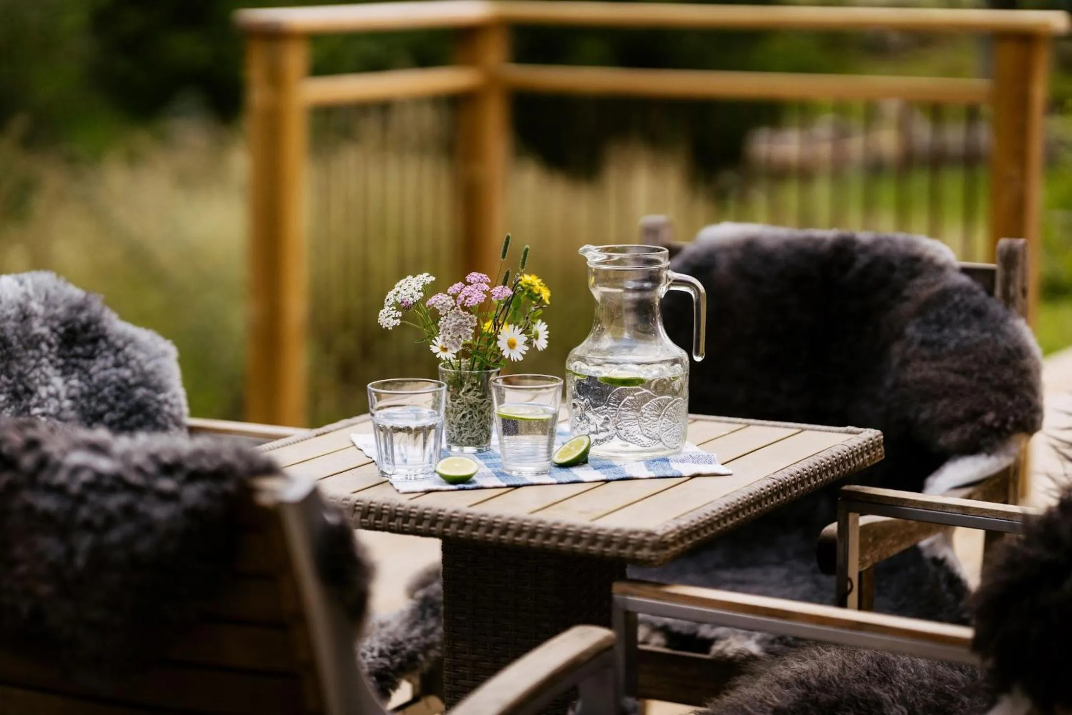 Balcony/Terrace in Ödevata Gårdshotell