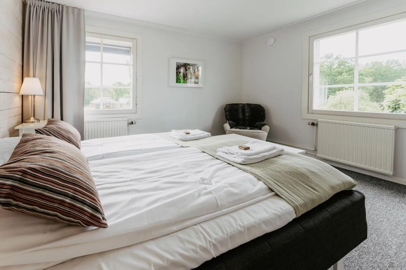 Photo of the whole room, Bed in Ödevata Gårdshotell