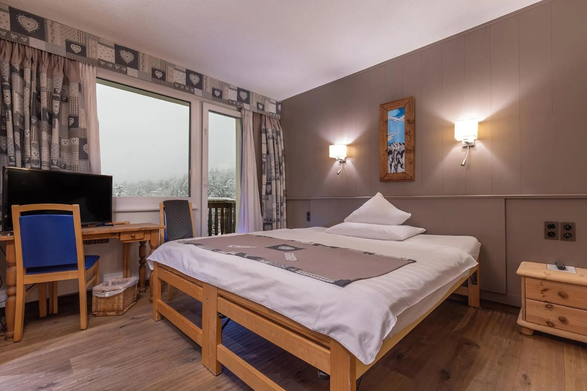 Bedroom, Bed in Hotel Ad'Eldorado