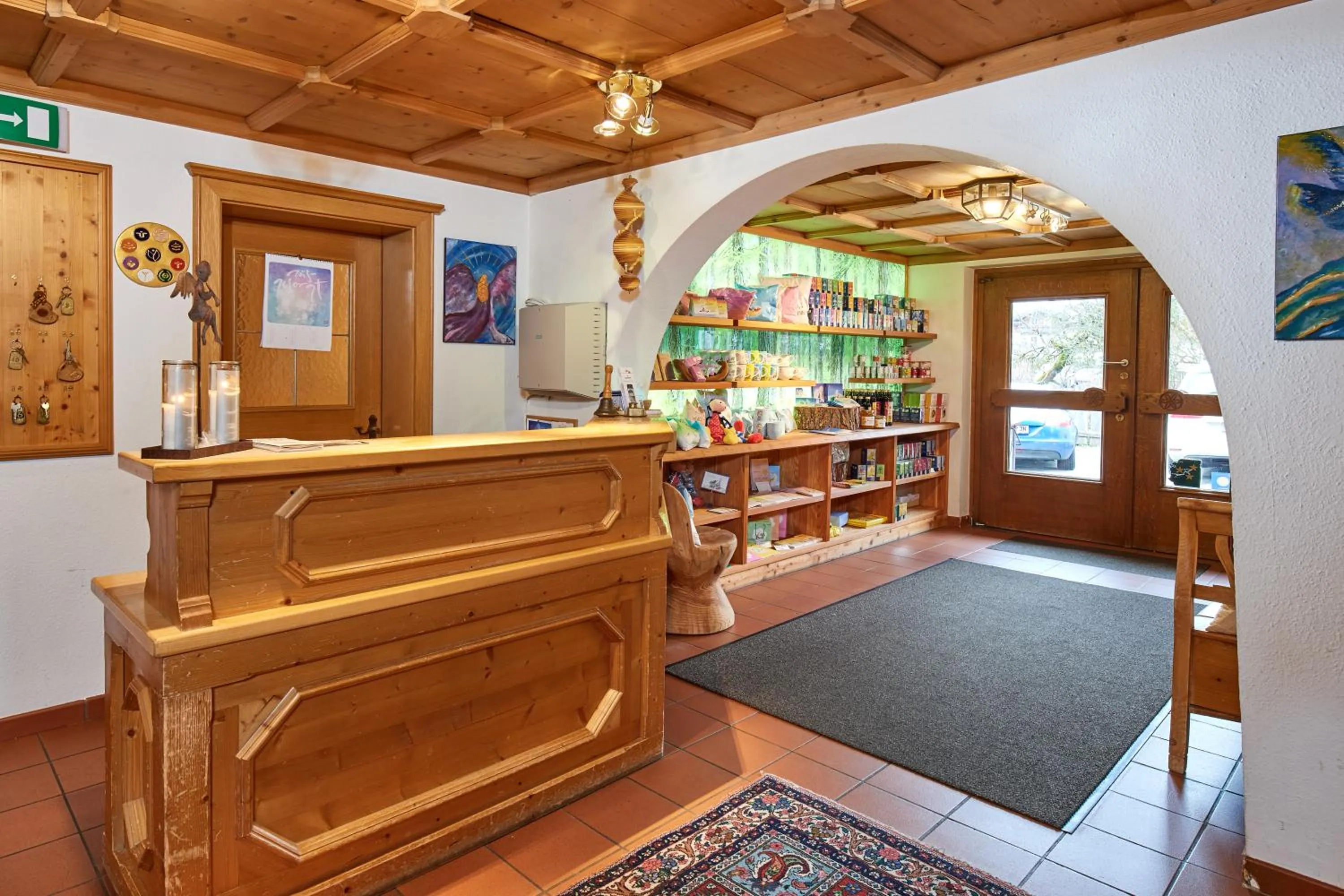 Lobby or reception in Bio-Pension Bliem