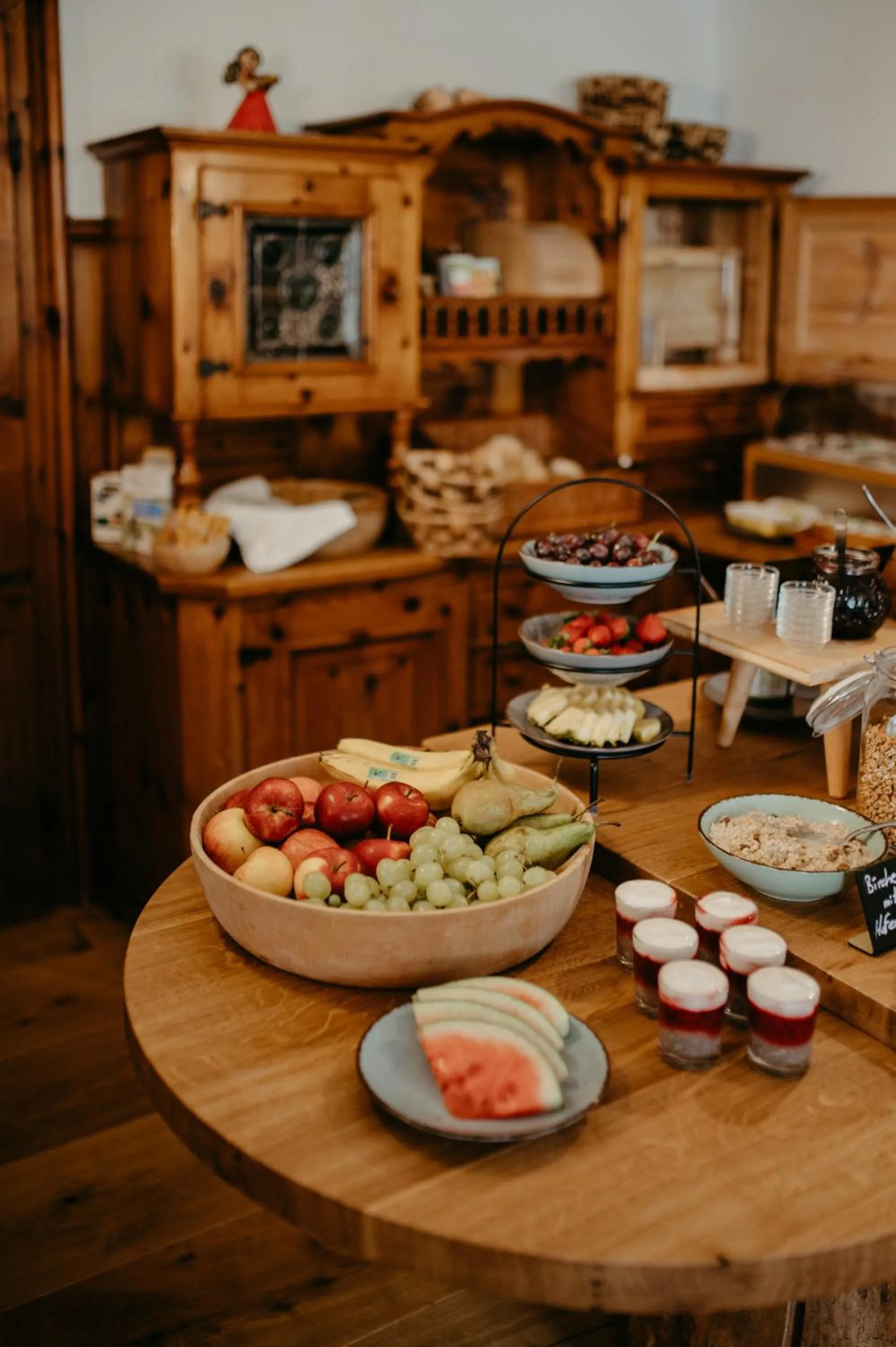 Buffet breakfast in Bio-Pension Bliem