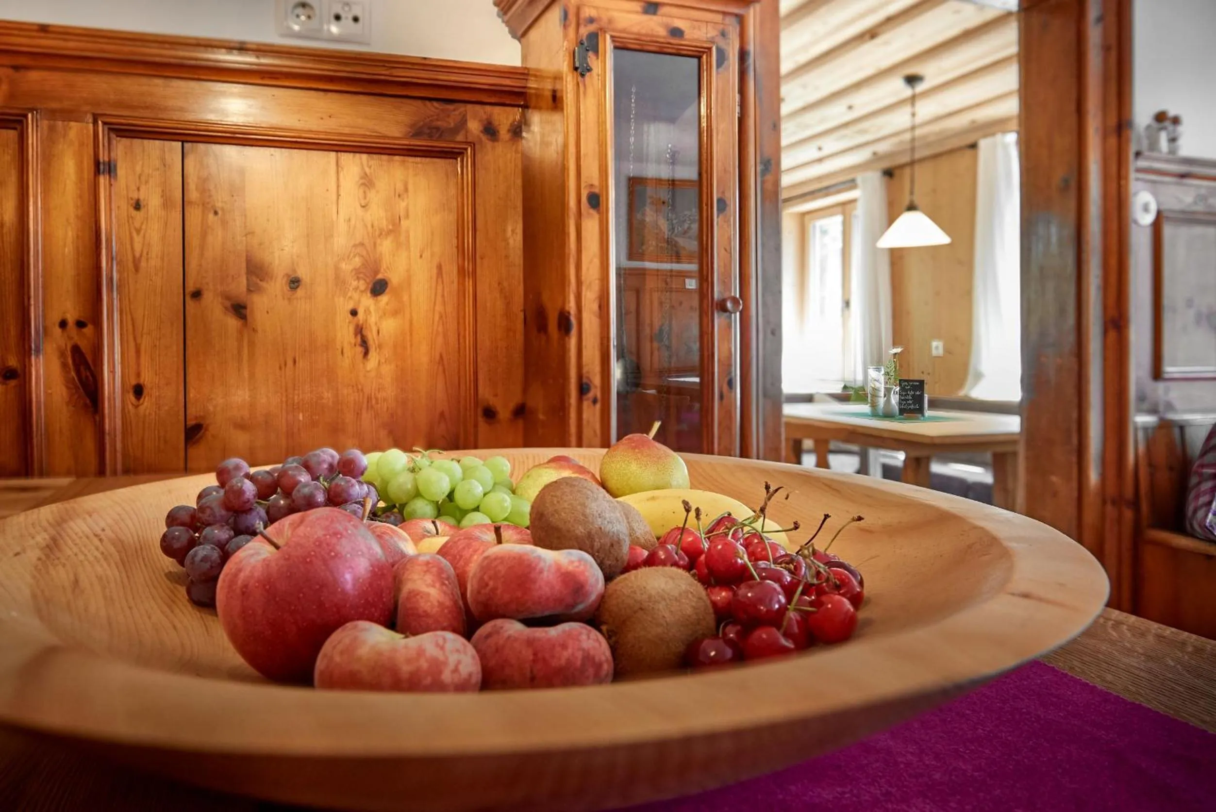 Seating area in Bio-Pension Bliem