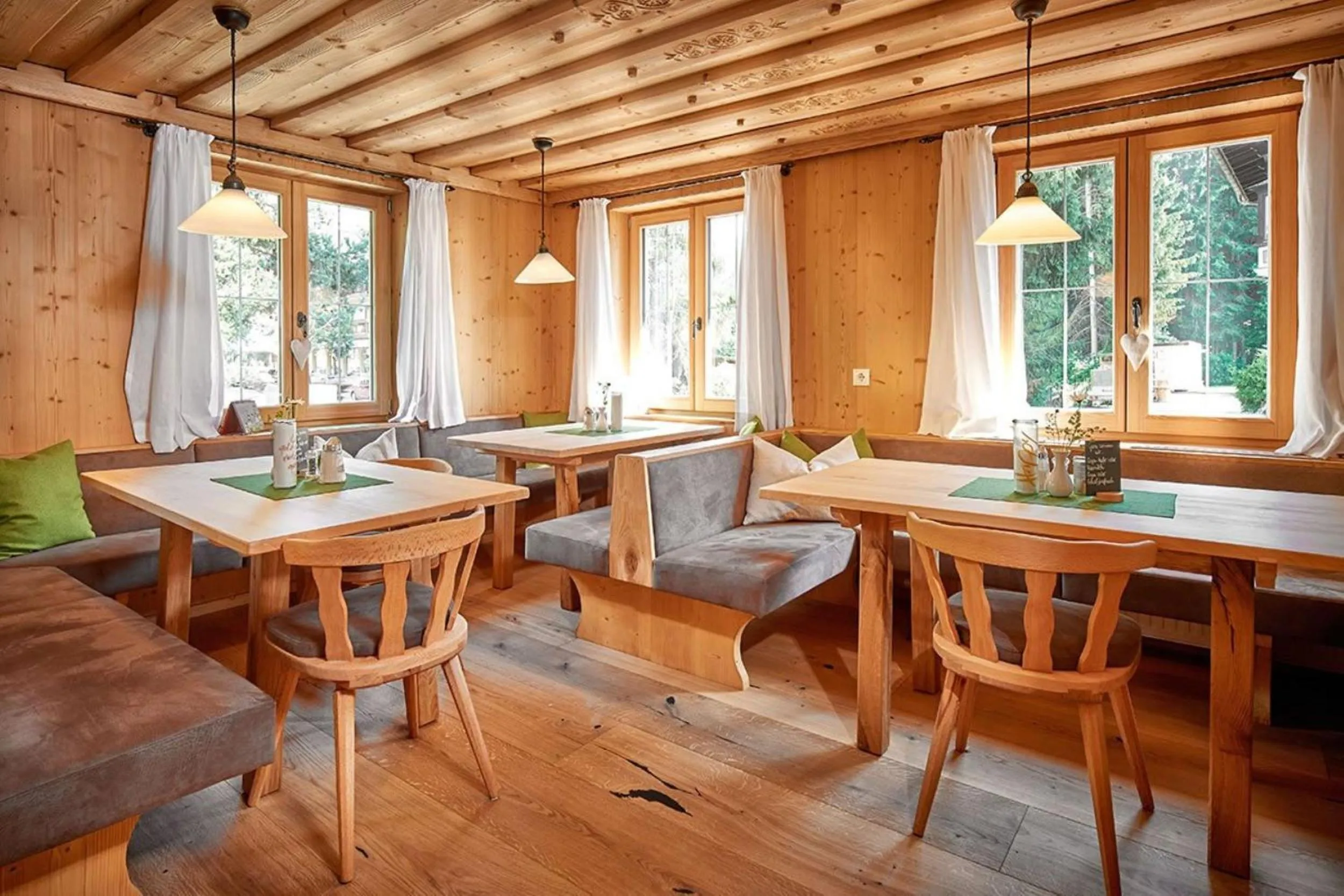 Seating area in Bio-Pension Bliem