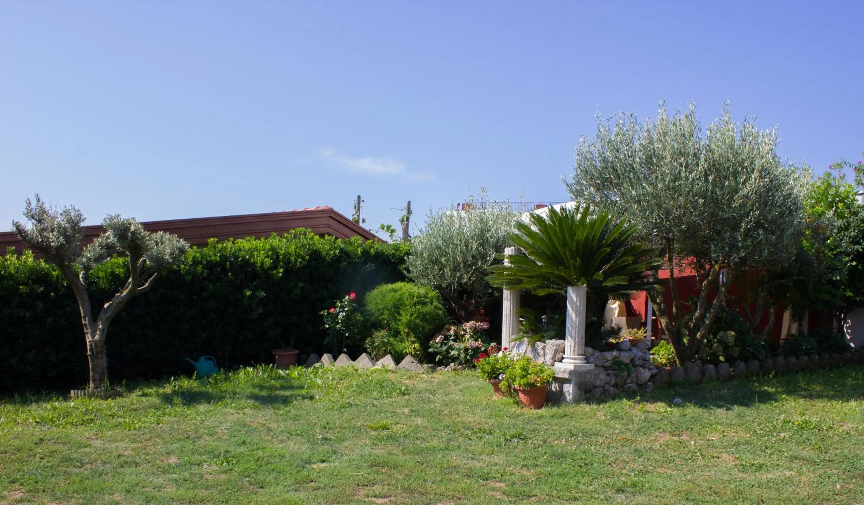 Garden view in Villa Donna Fausta
